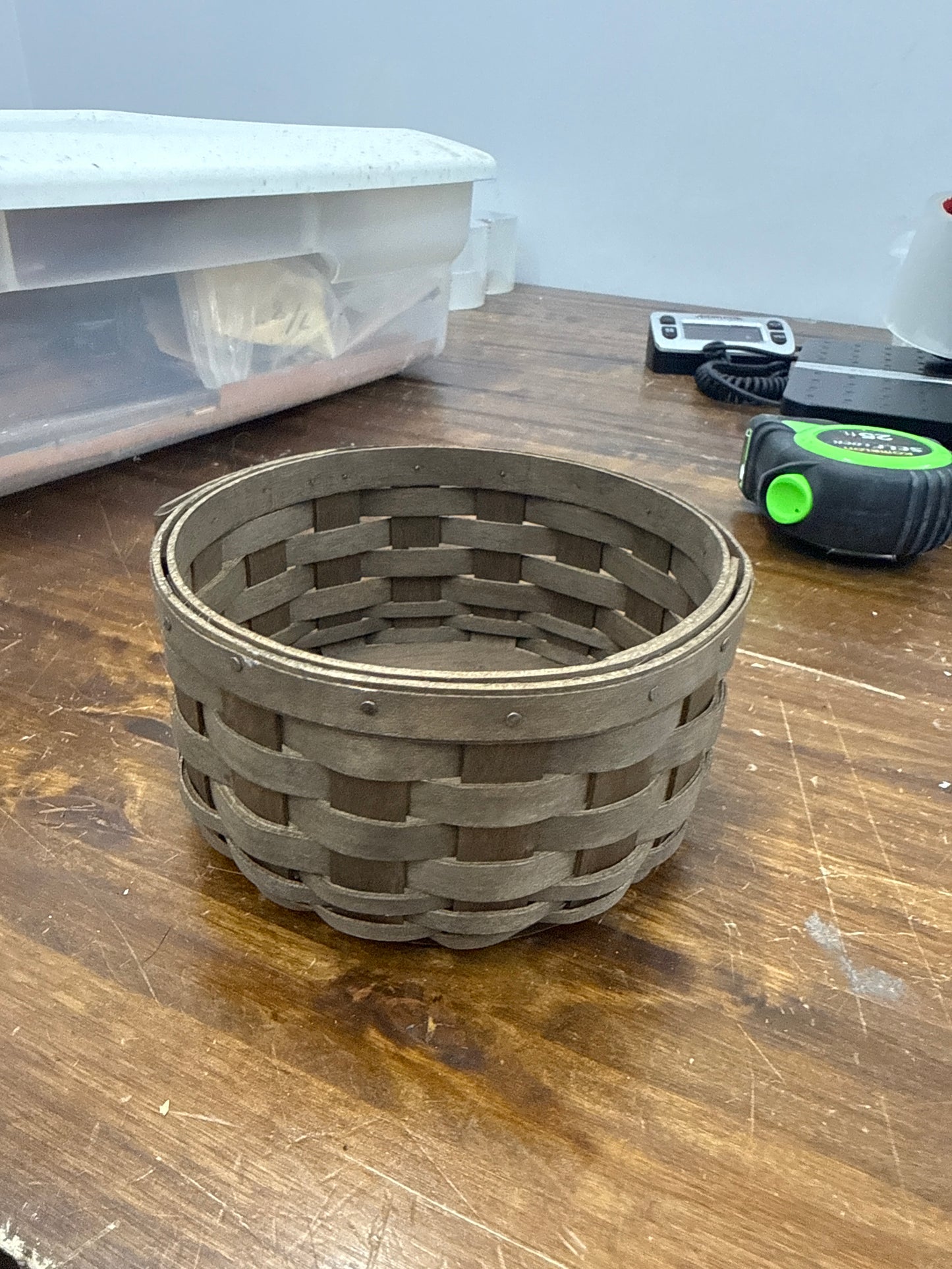Longaberger coaster basket