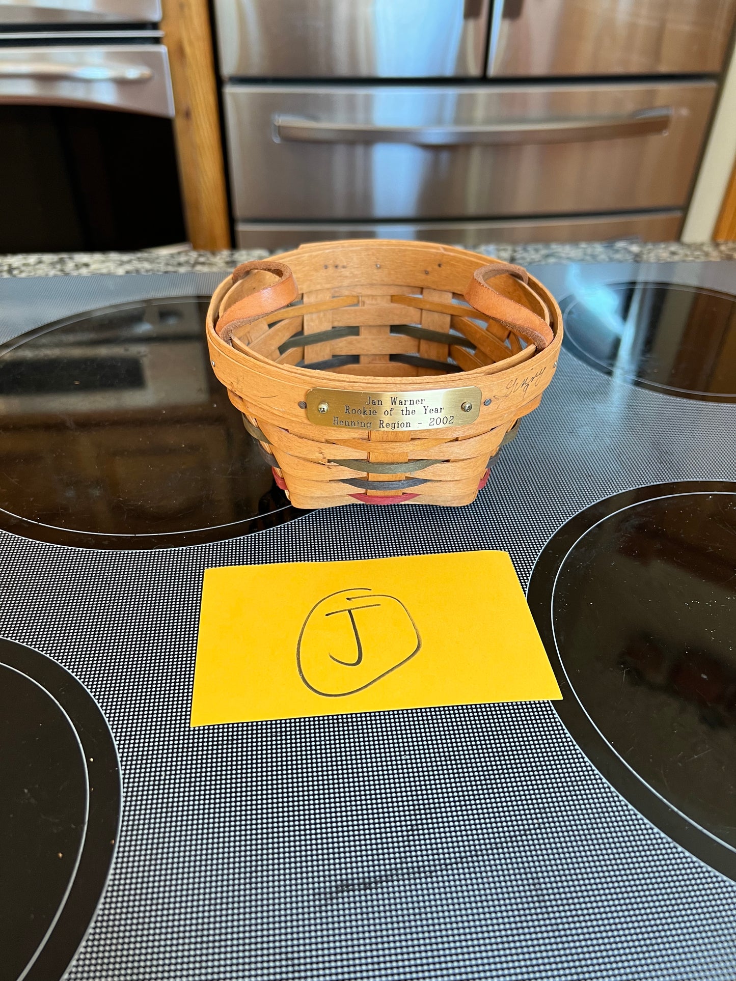 Longaberger rookie if the year basket