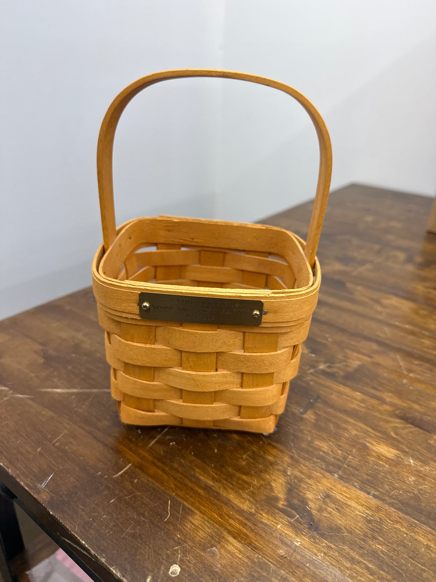 Longaberger sales achiever basket