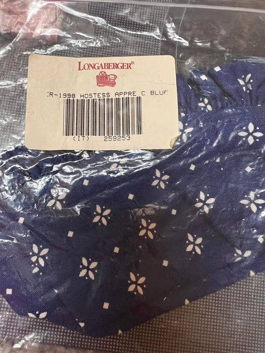 Longaberger 1998 Hostess Appreciation Liner in Classic Blue