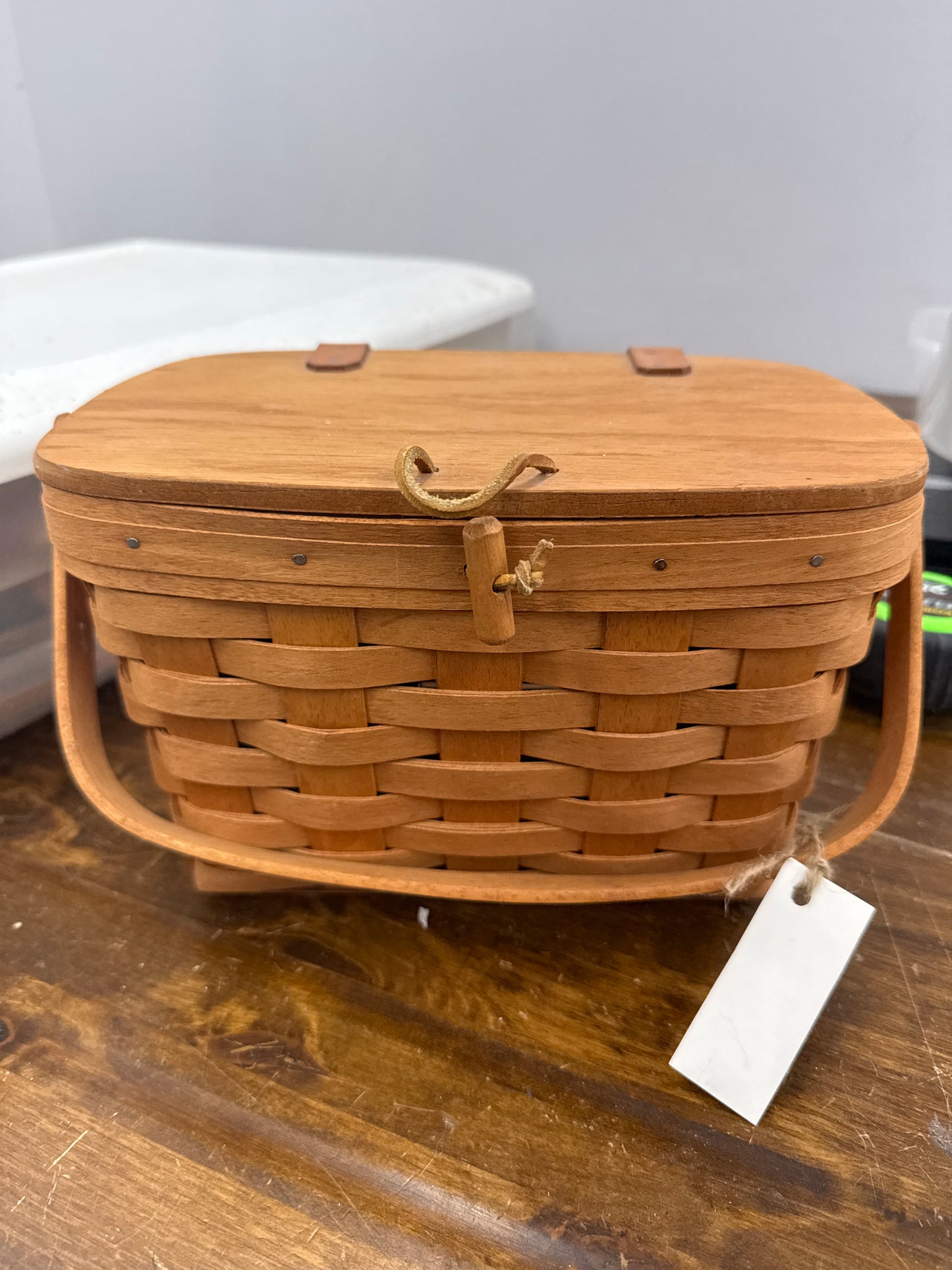 Longaberger medium purse basket