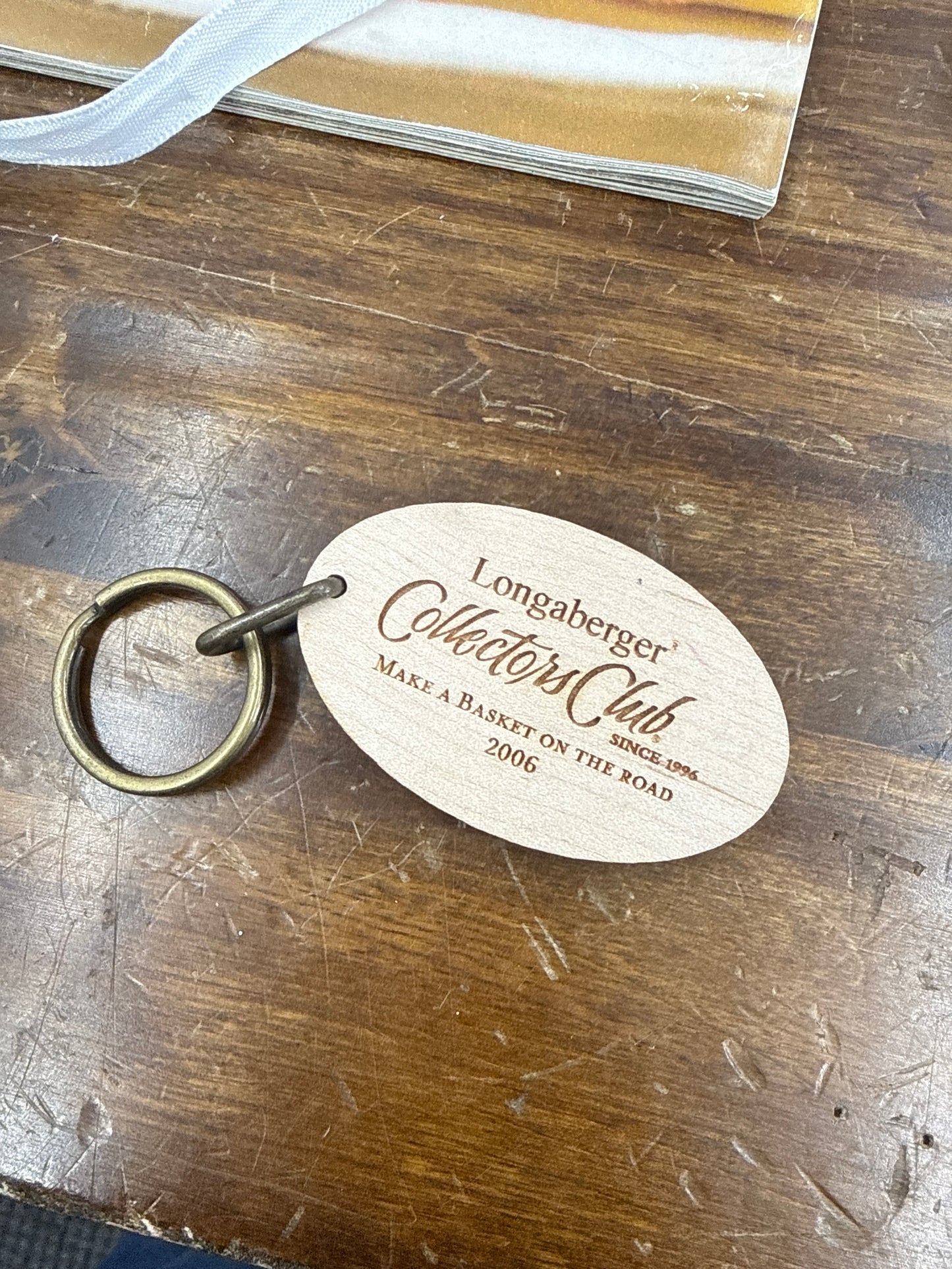 Longaberger key chain