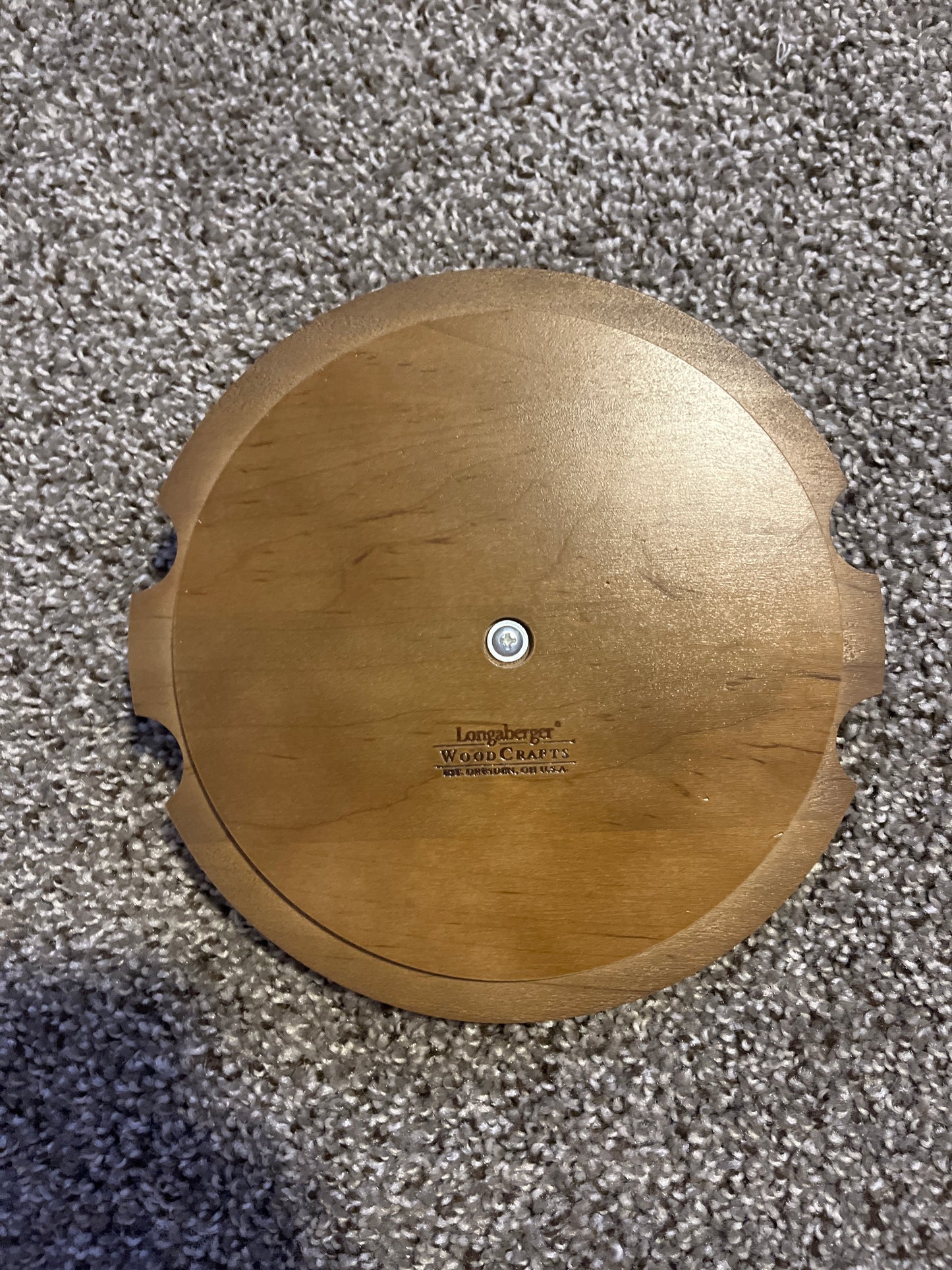 Longaberger 7.75” round lid