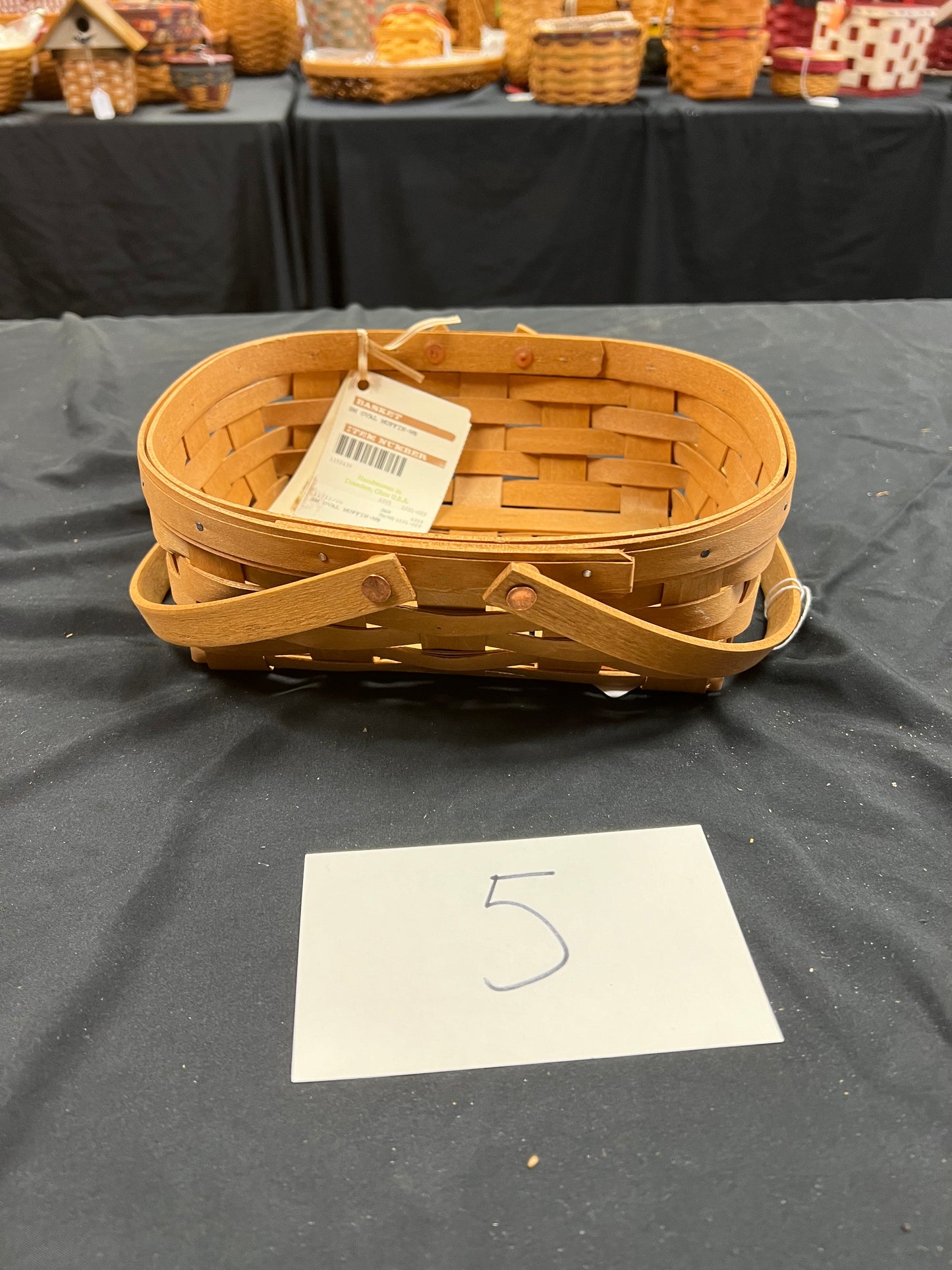 Longaberger Oval Muffin Basket