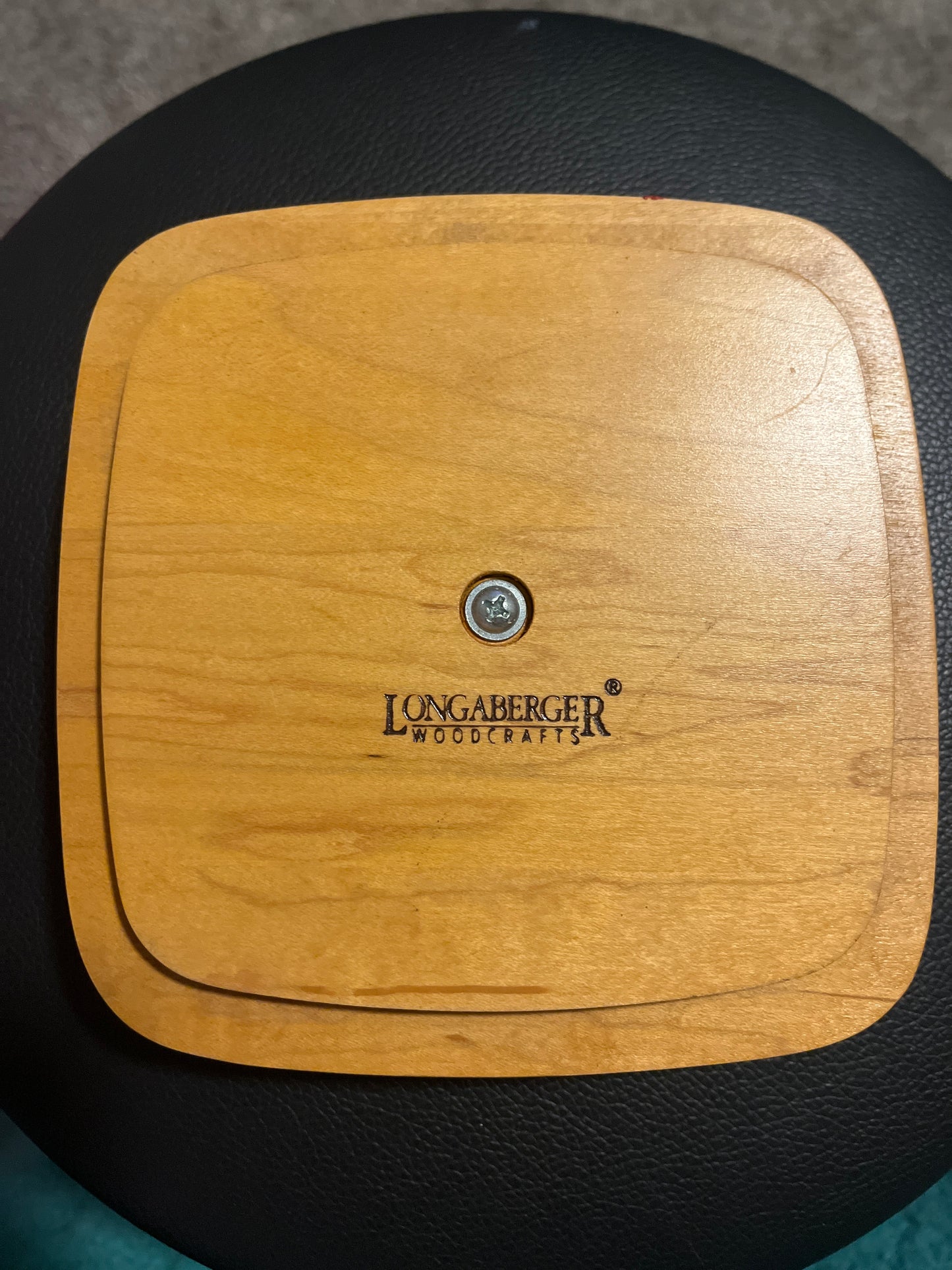 Longaberger 6”x6” square lid