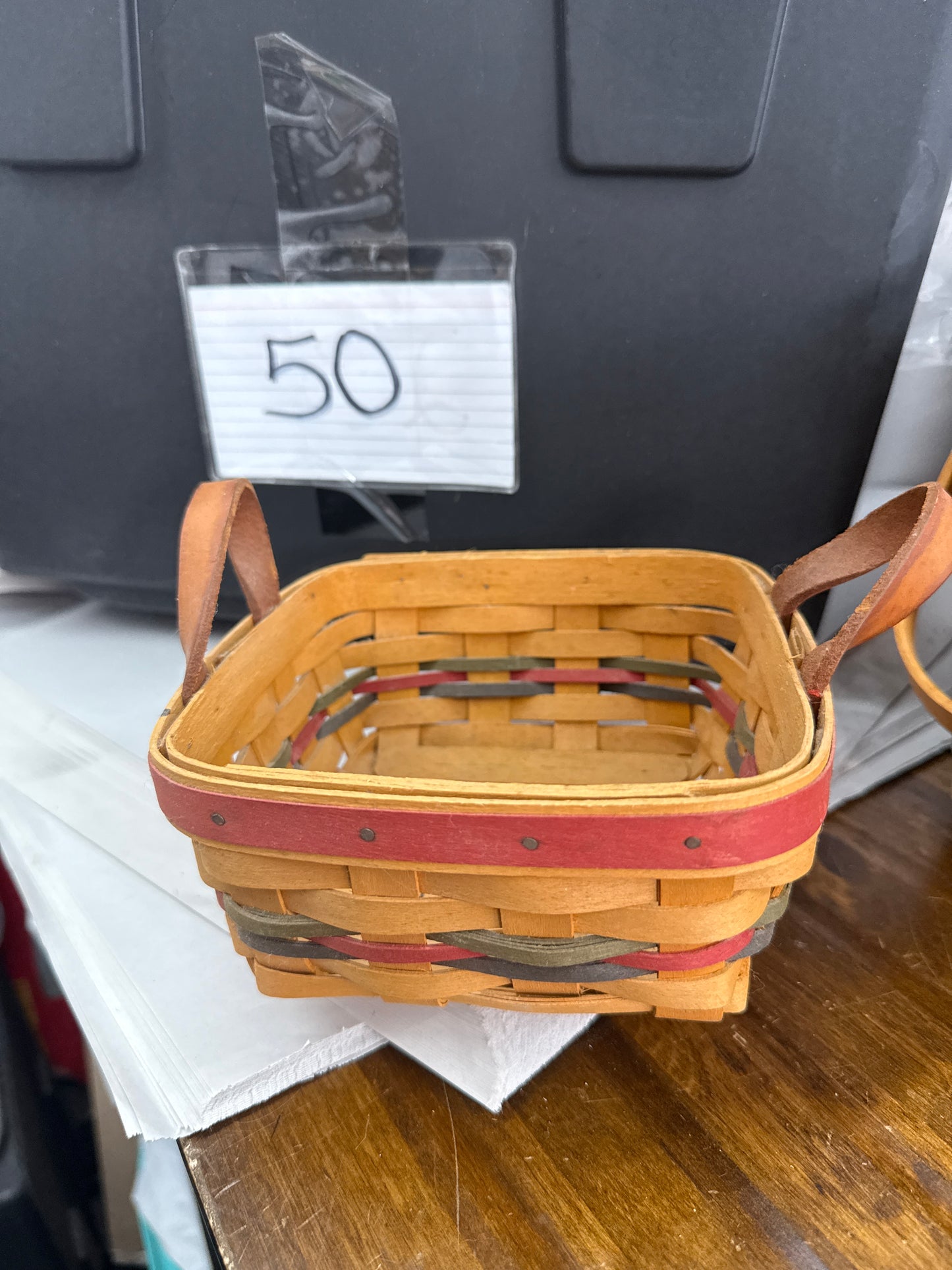 Longaberger small berry basket