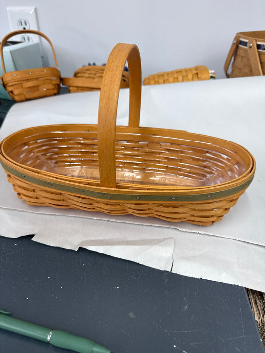 Longaberger peony basket with protector