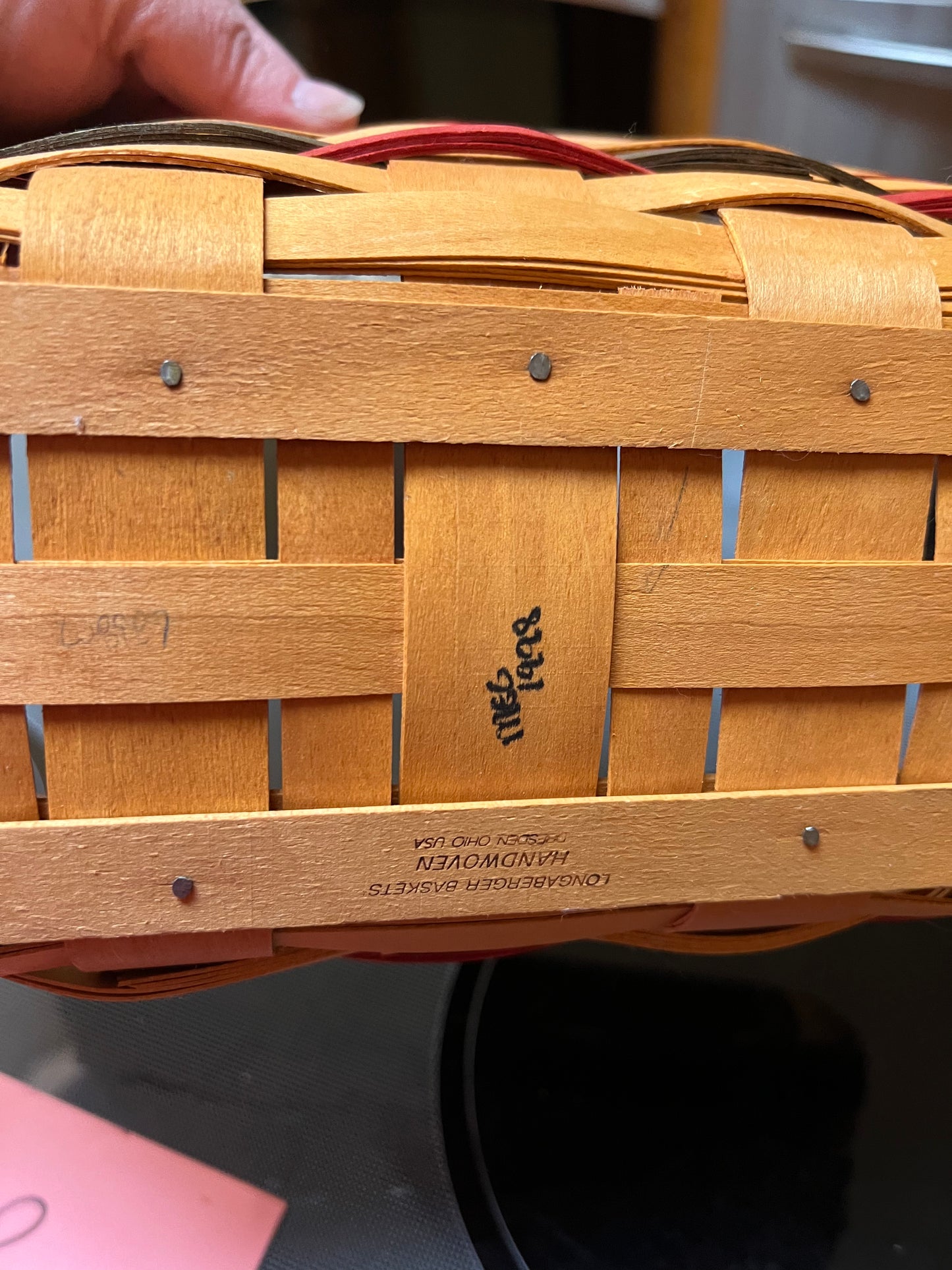 Longaberger Medium Sleigh Basket