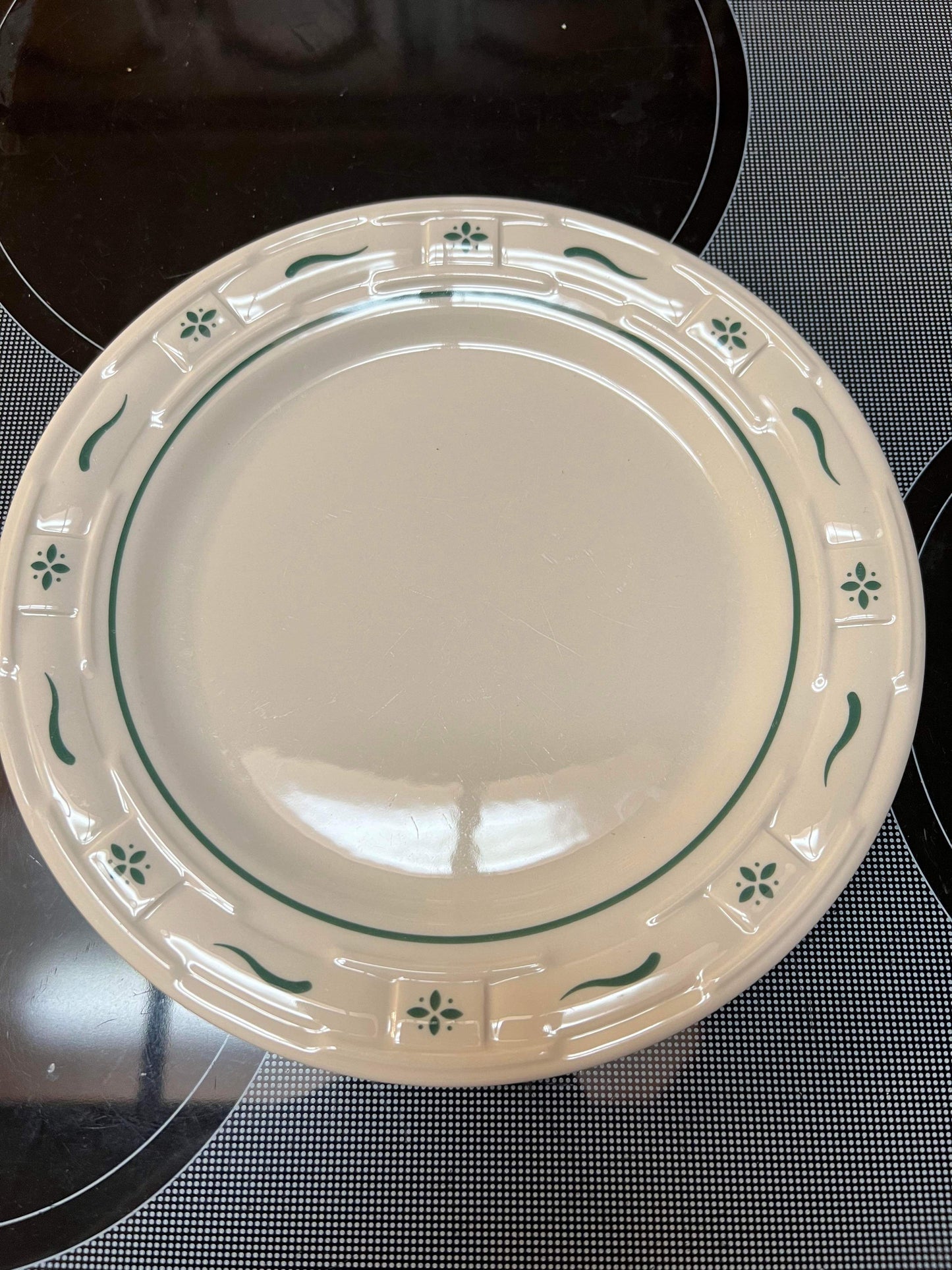Longaberger Luncheon Plate in Woven Traditions Heritage Green