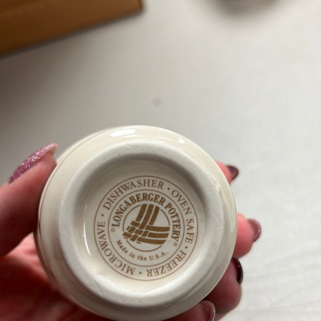 Longaberger set of votives in Candy Corn