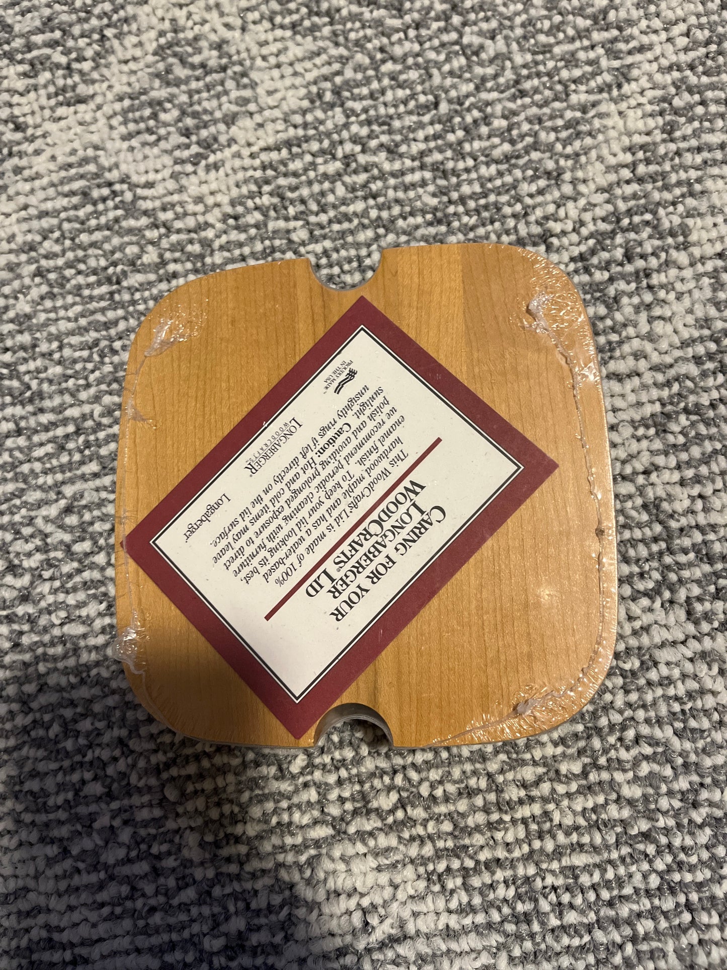 Longaberger tarragon lid