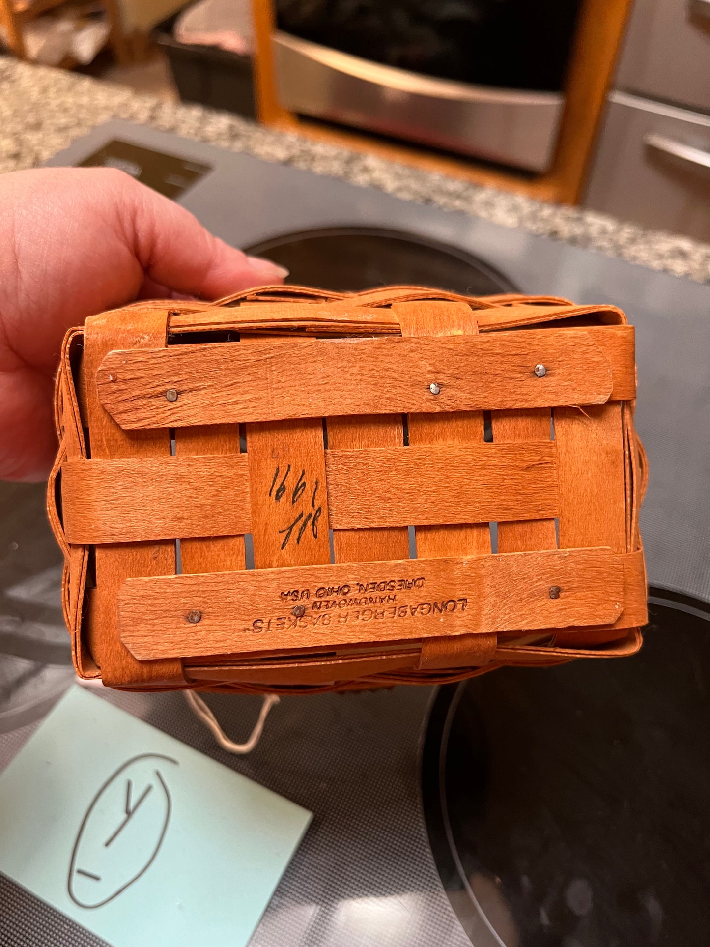 Longaberger Small Key Basket