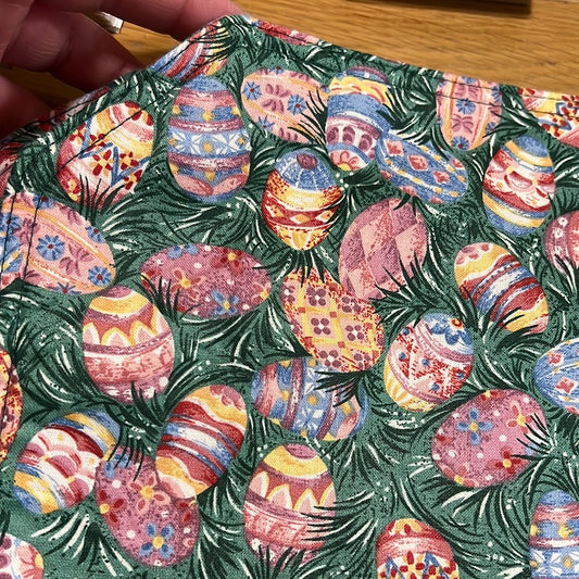 Longaberger set of two Easter egg placemats