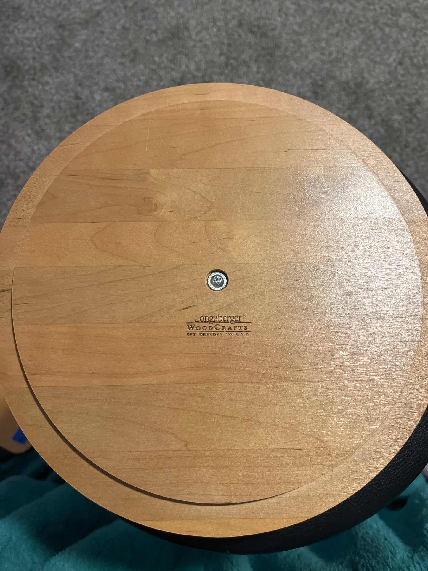 Longaberger Ware basket lid 10”