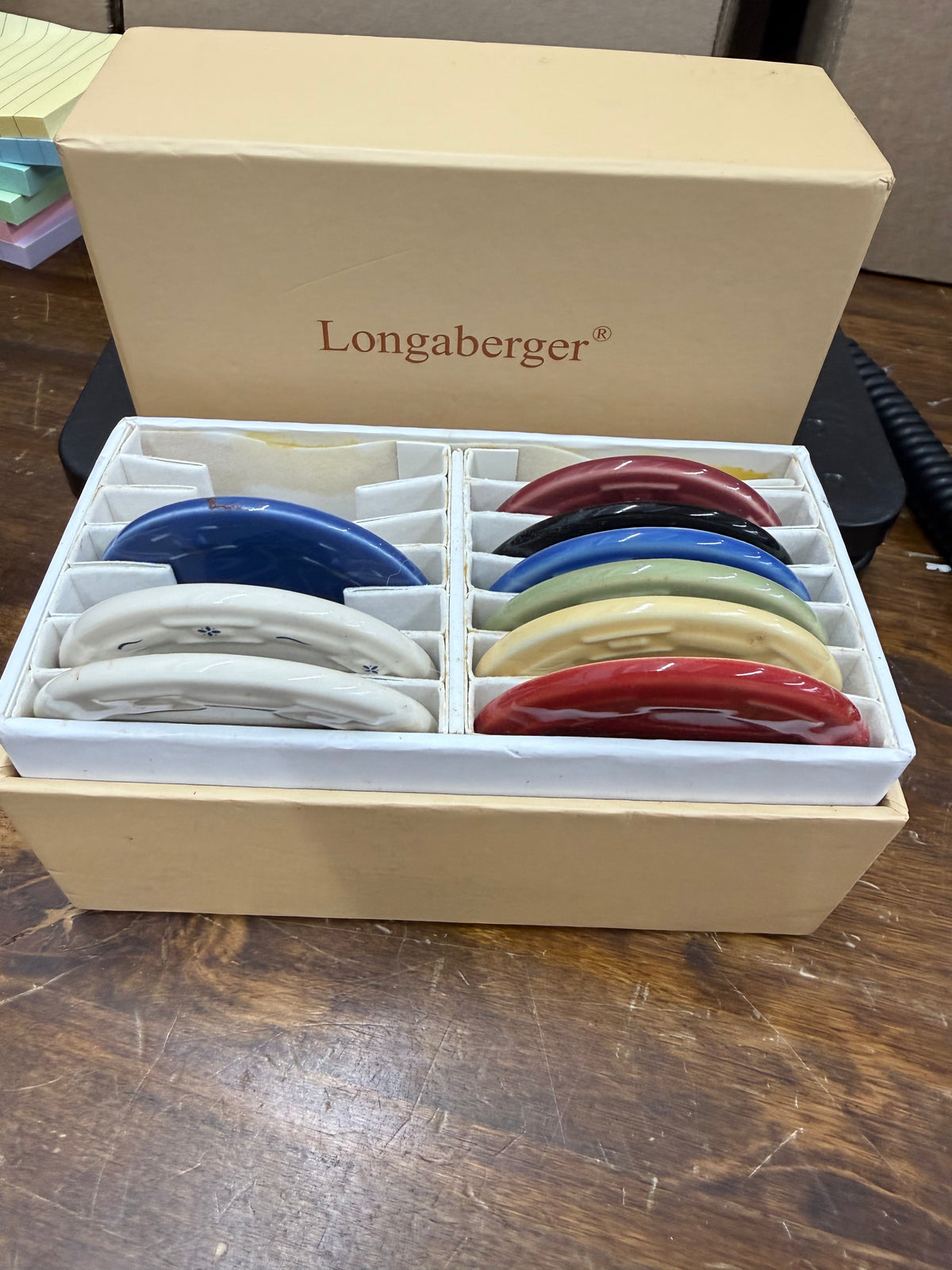 Longaberger pottery chips