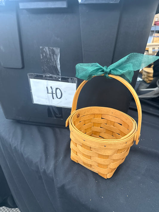 Longaberger 5” measuring basket