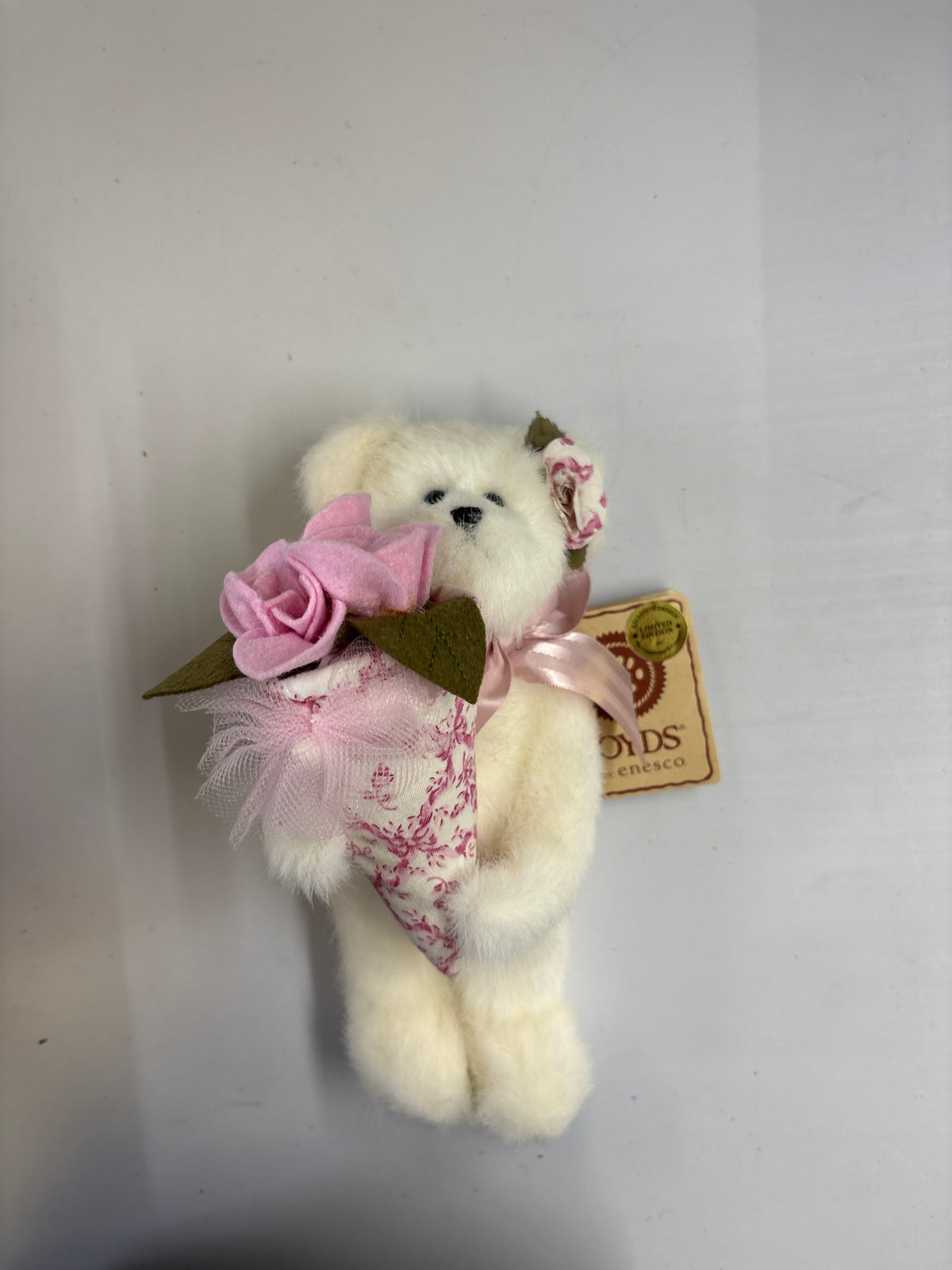 Longaberger Boyd’s Bear “ Blooms of Hope”