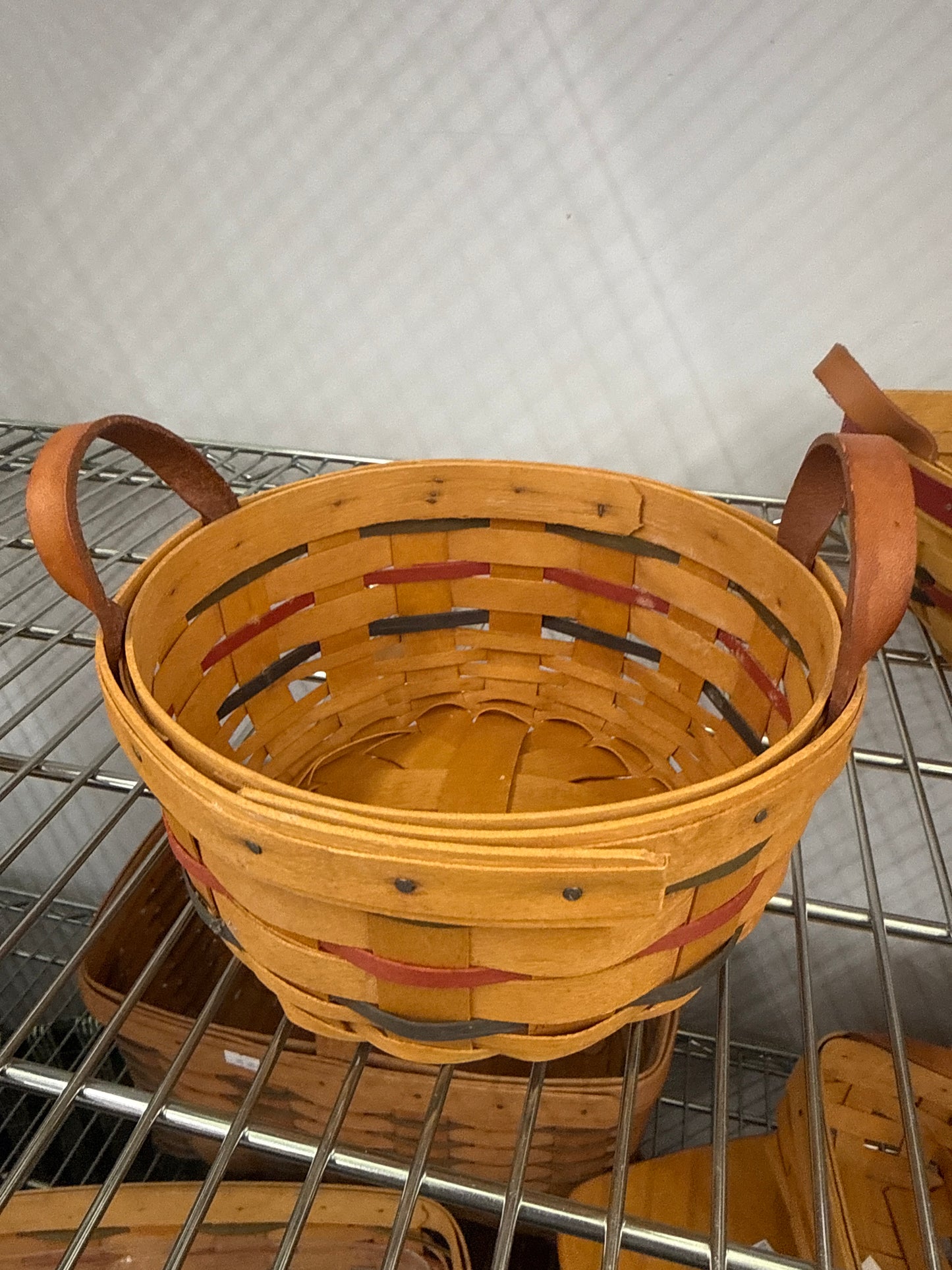 Longaberger button basket