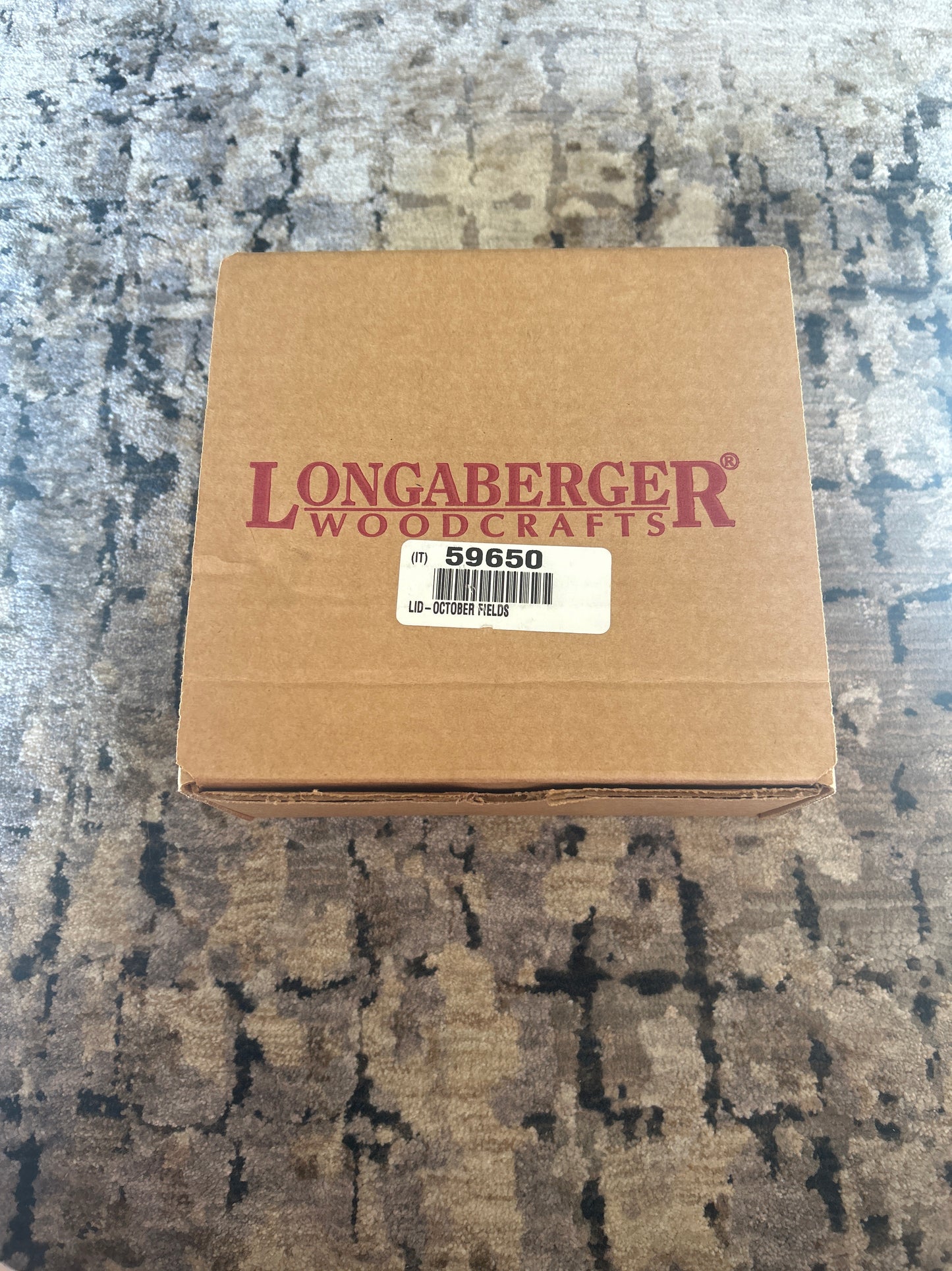 Longaberger October Fields (lid)