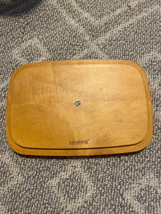Longaberger 12”x8.25” lid
