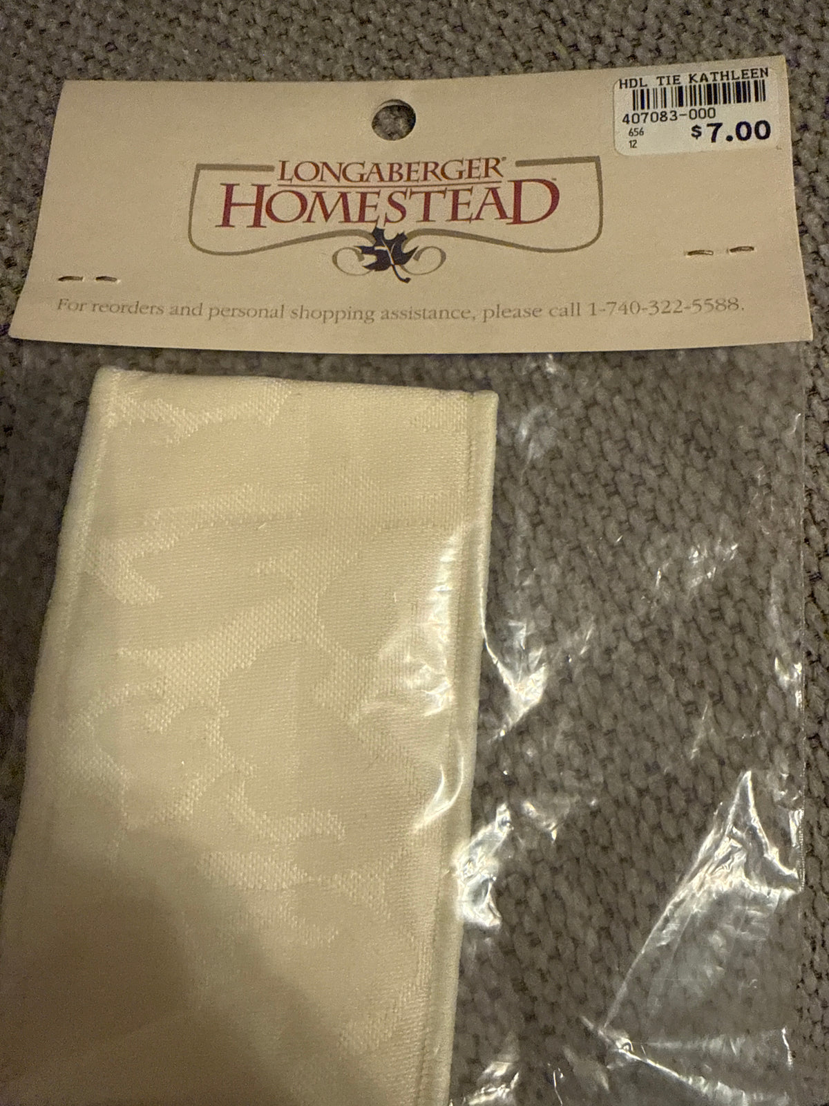 Homestead handle tie