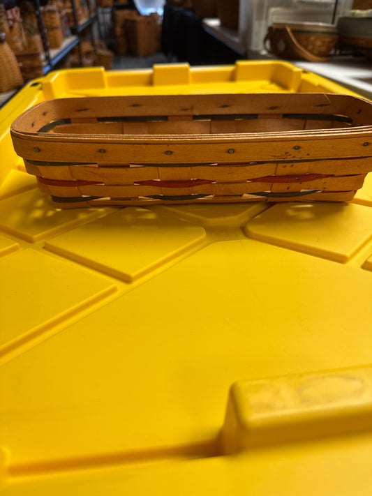 Longaberger multi weave cracker basket