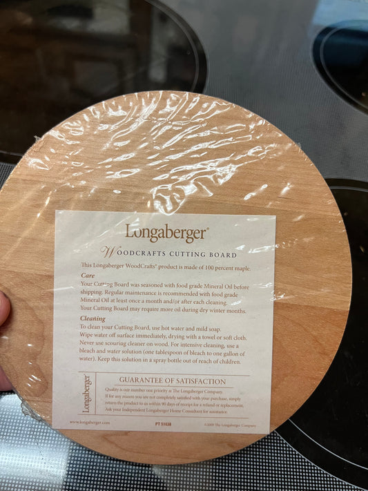 Longaberger WDC small cheese board