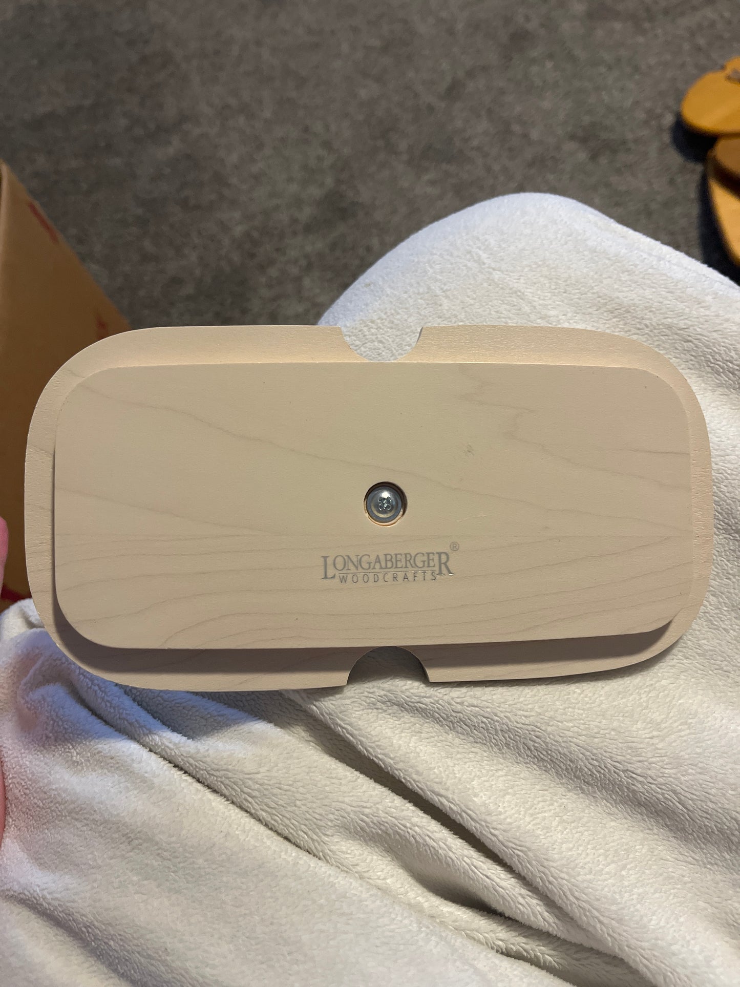 Longaberger 8”x4.5” rectangular lid