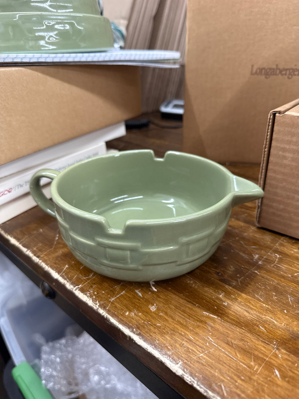 Longaberger bottom of juicer