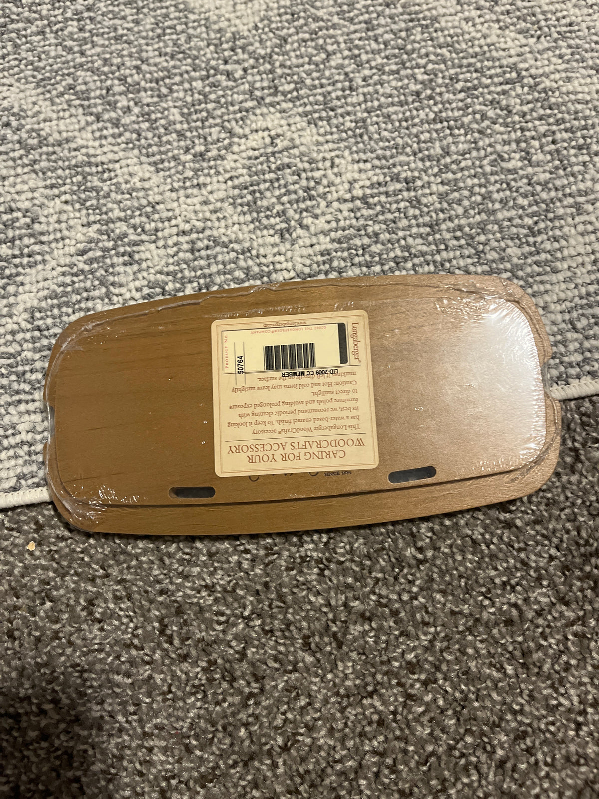 Longaberger 2009 Collector’s Club lid