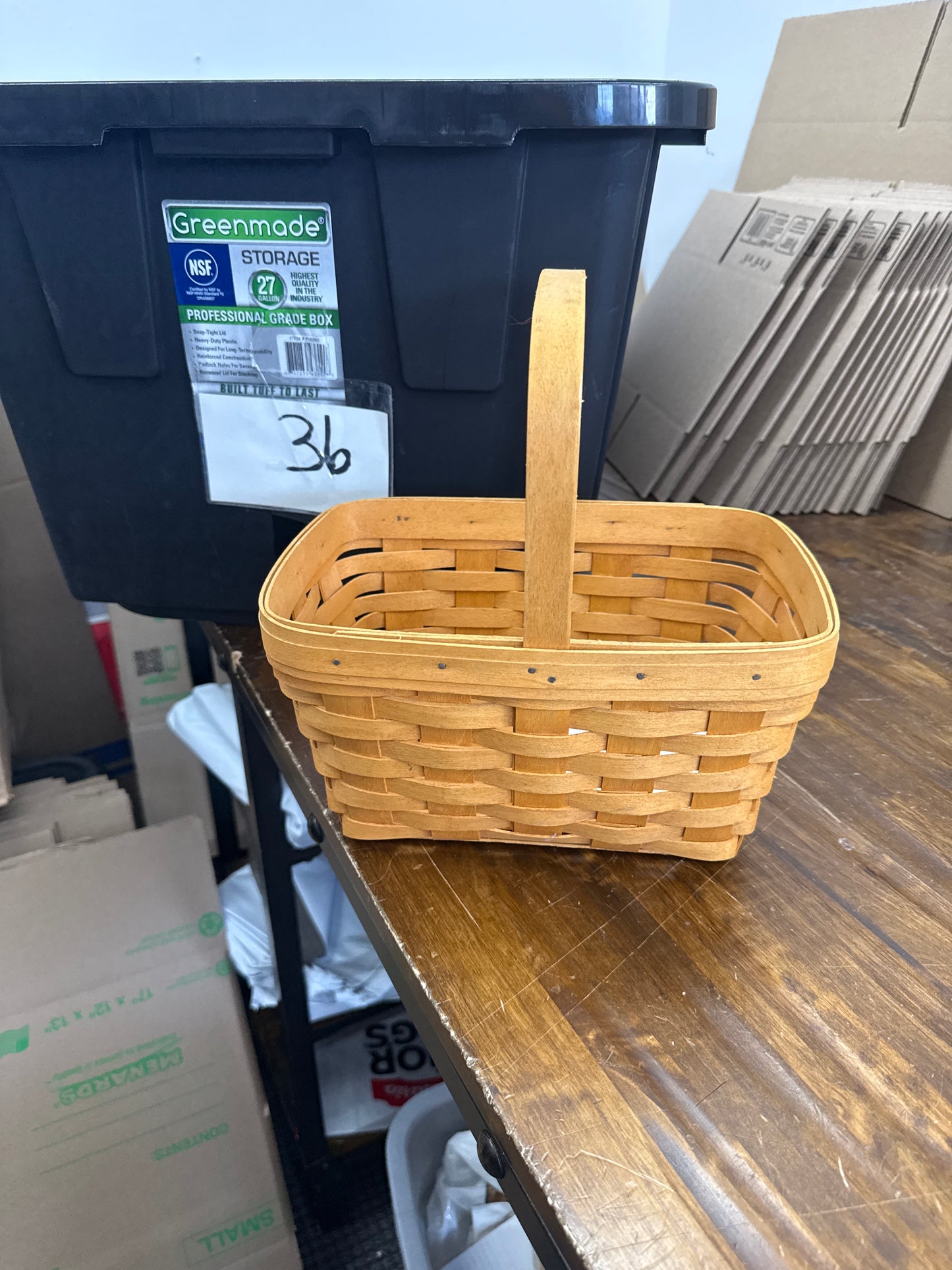 Longaberger spring basket