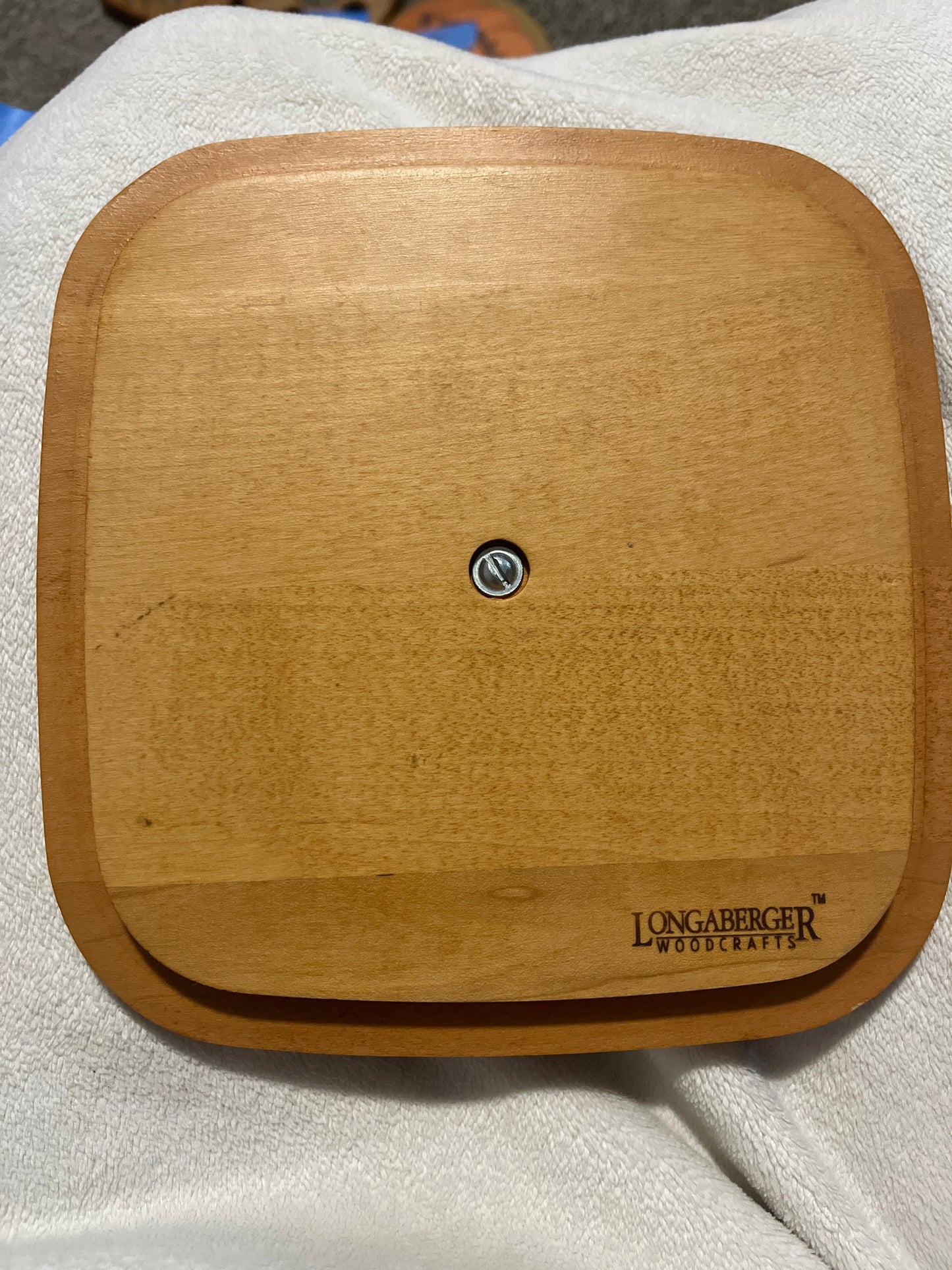 Longaberger 7.75” square lid
