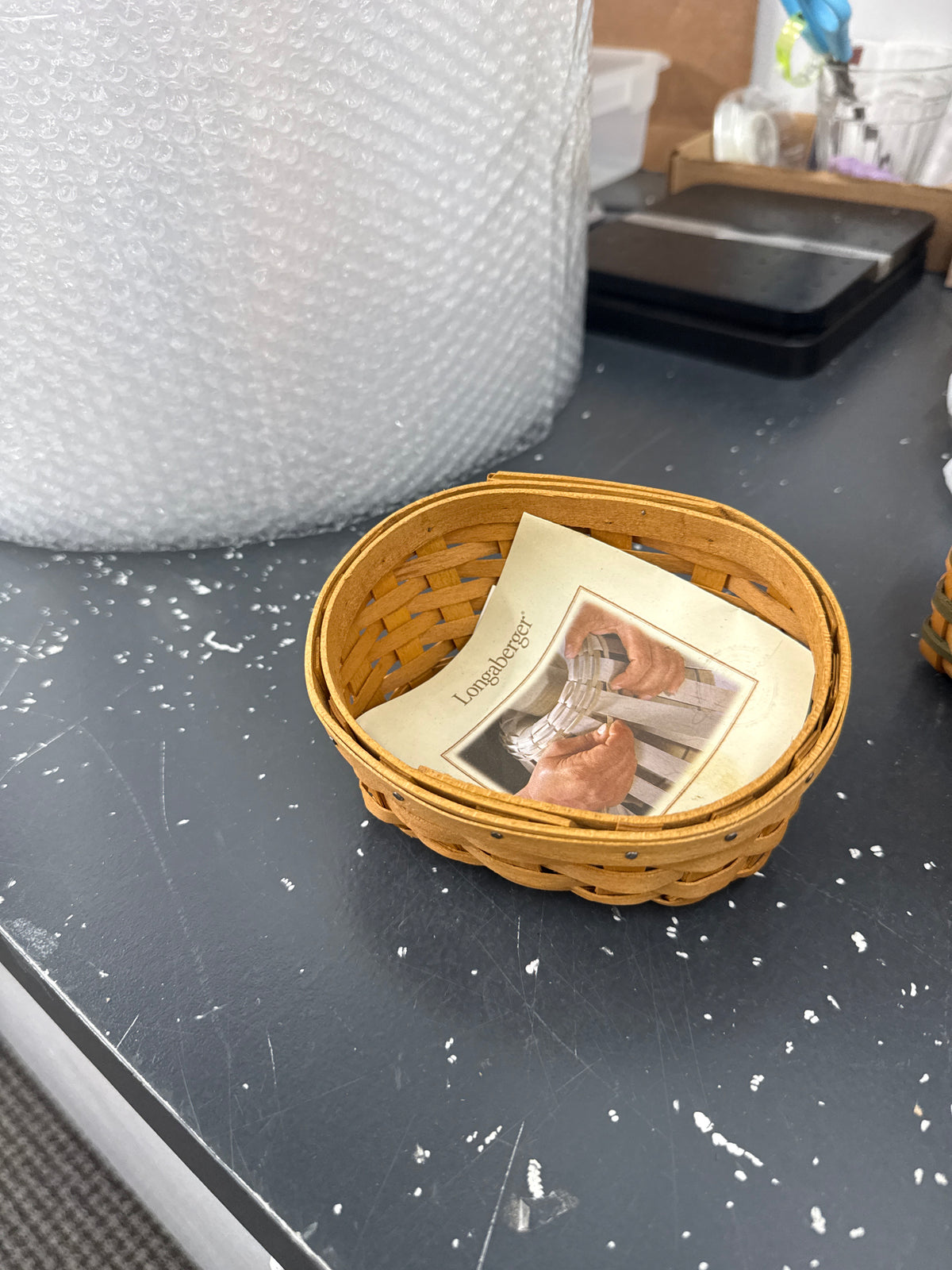 Longaberger lucky charm basket