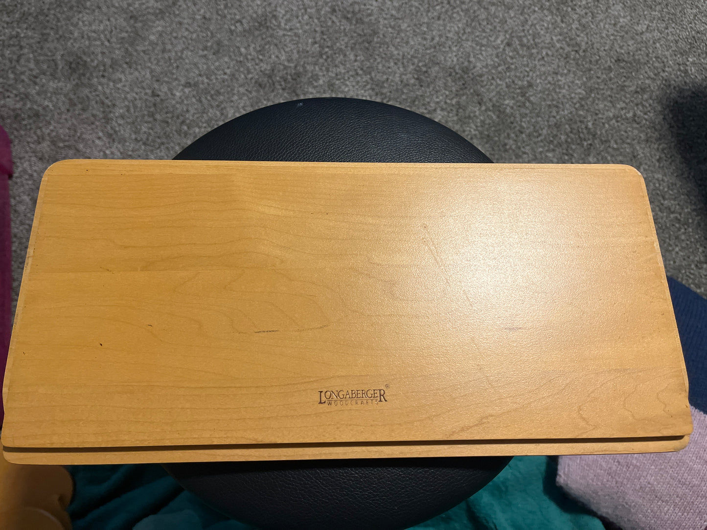 Longaberger 15.5”x7.25” rectangular lid