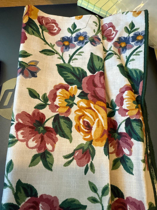 Longaberger napkin in garden splendor