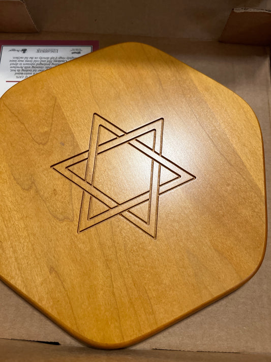 Longaberger Star of David lid