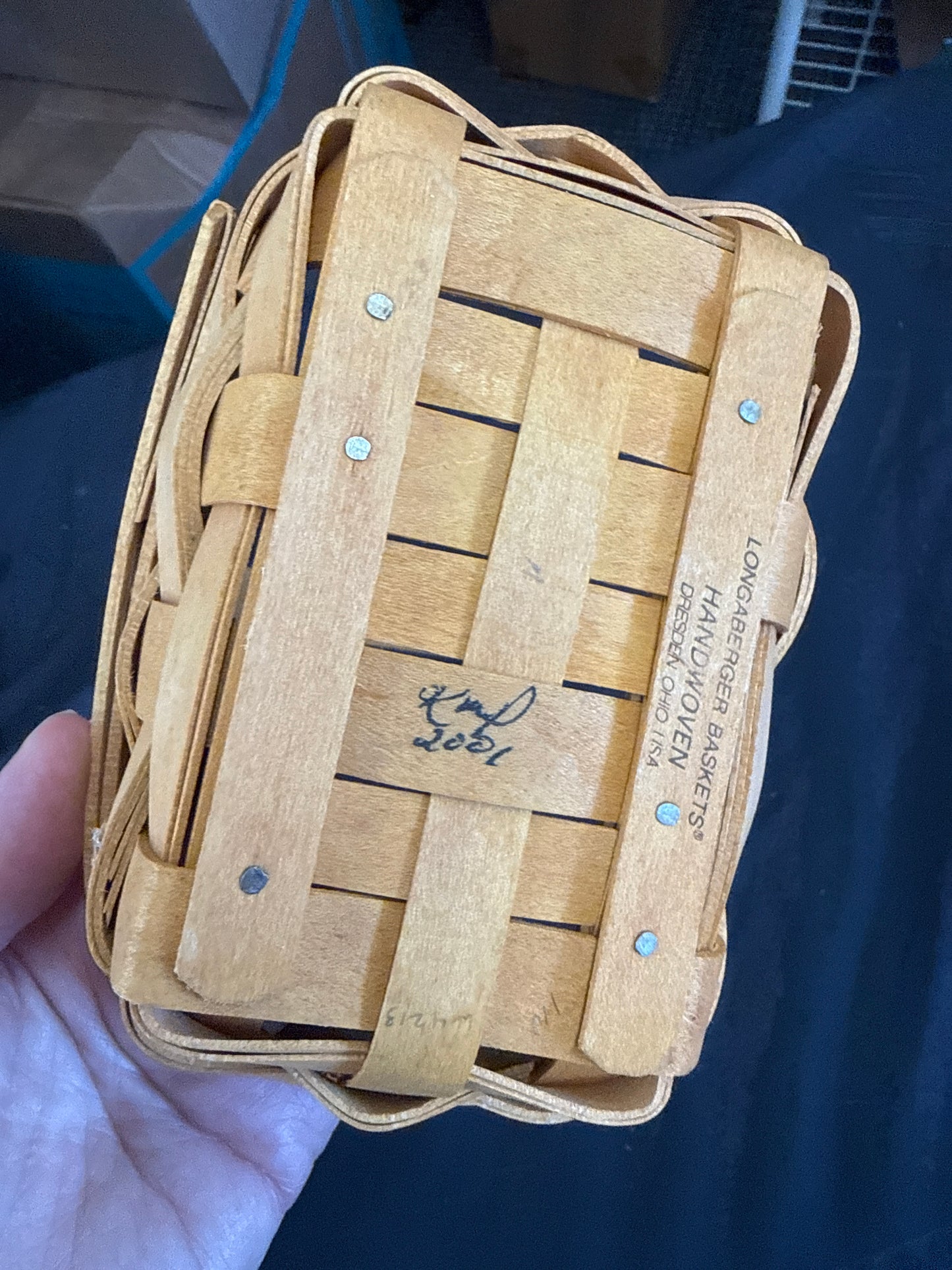 Longaberger parsley basket