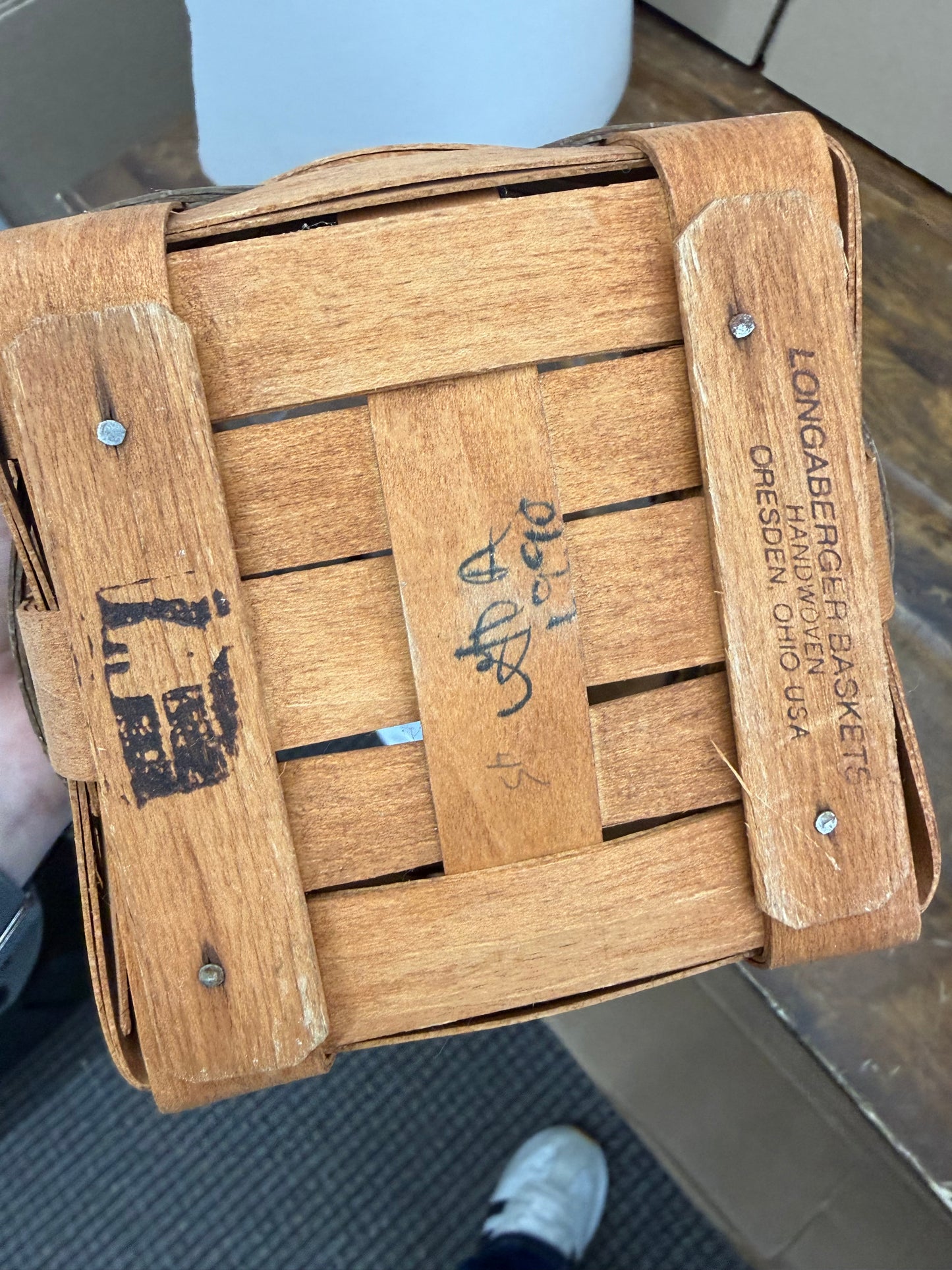 Longaberger heartland medium spoon basket