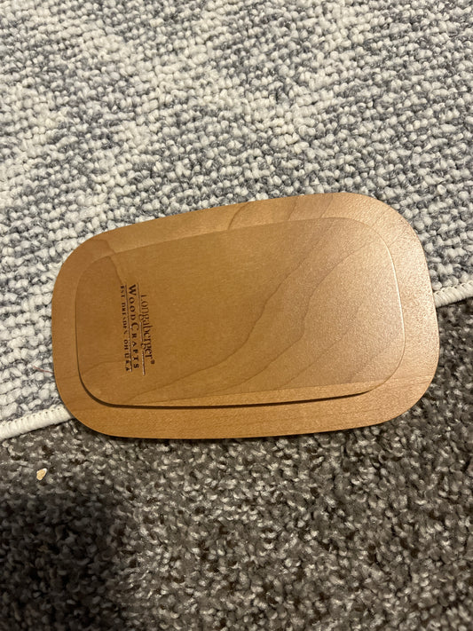 Longaberger 6”x3.5” lid