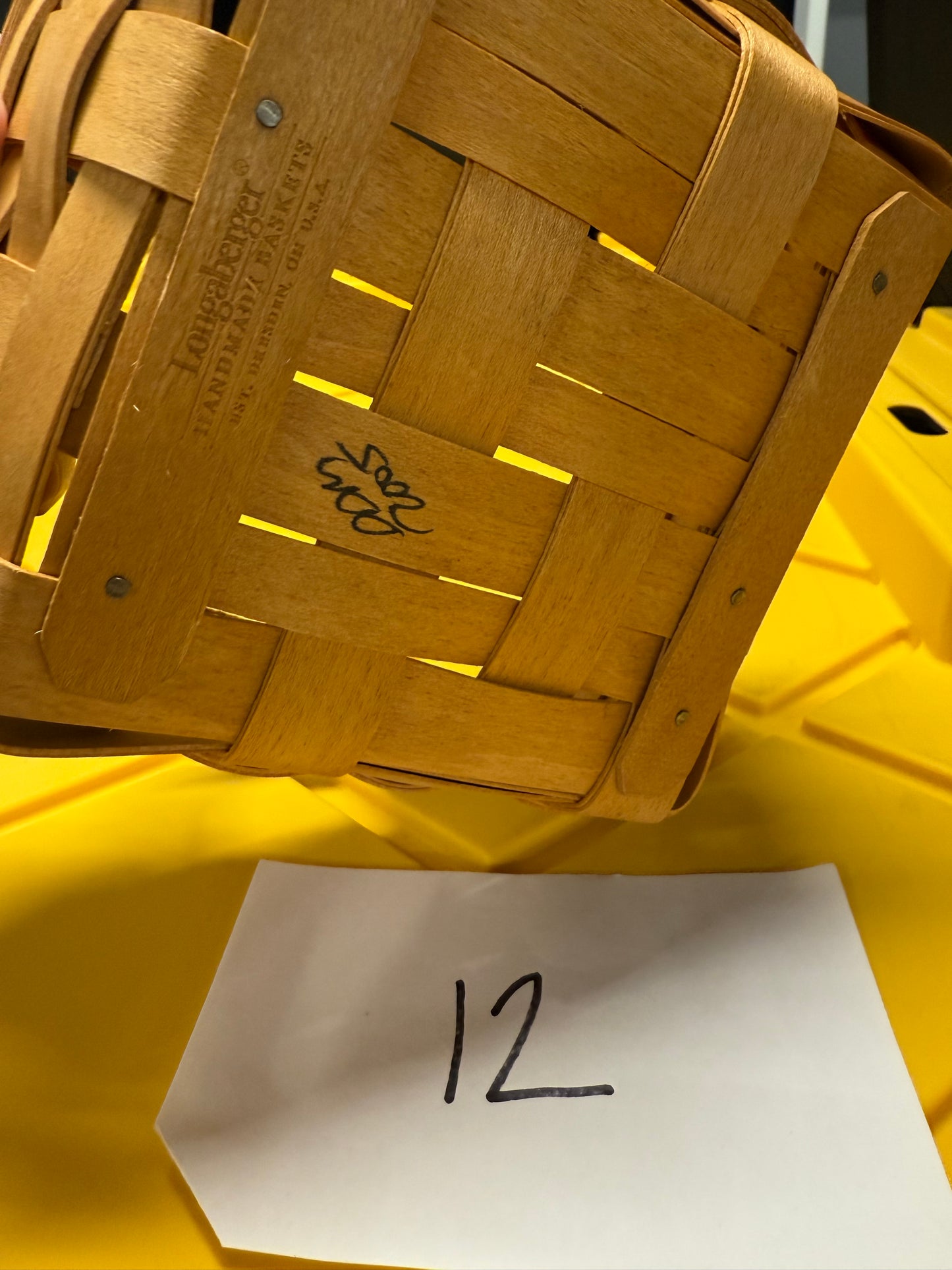 Longaberger small berry basket