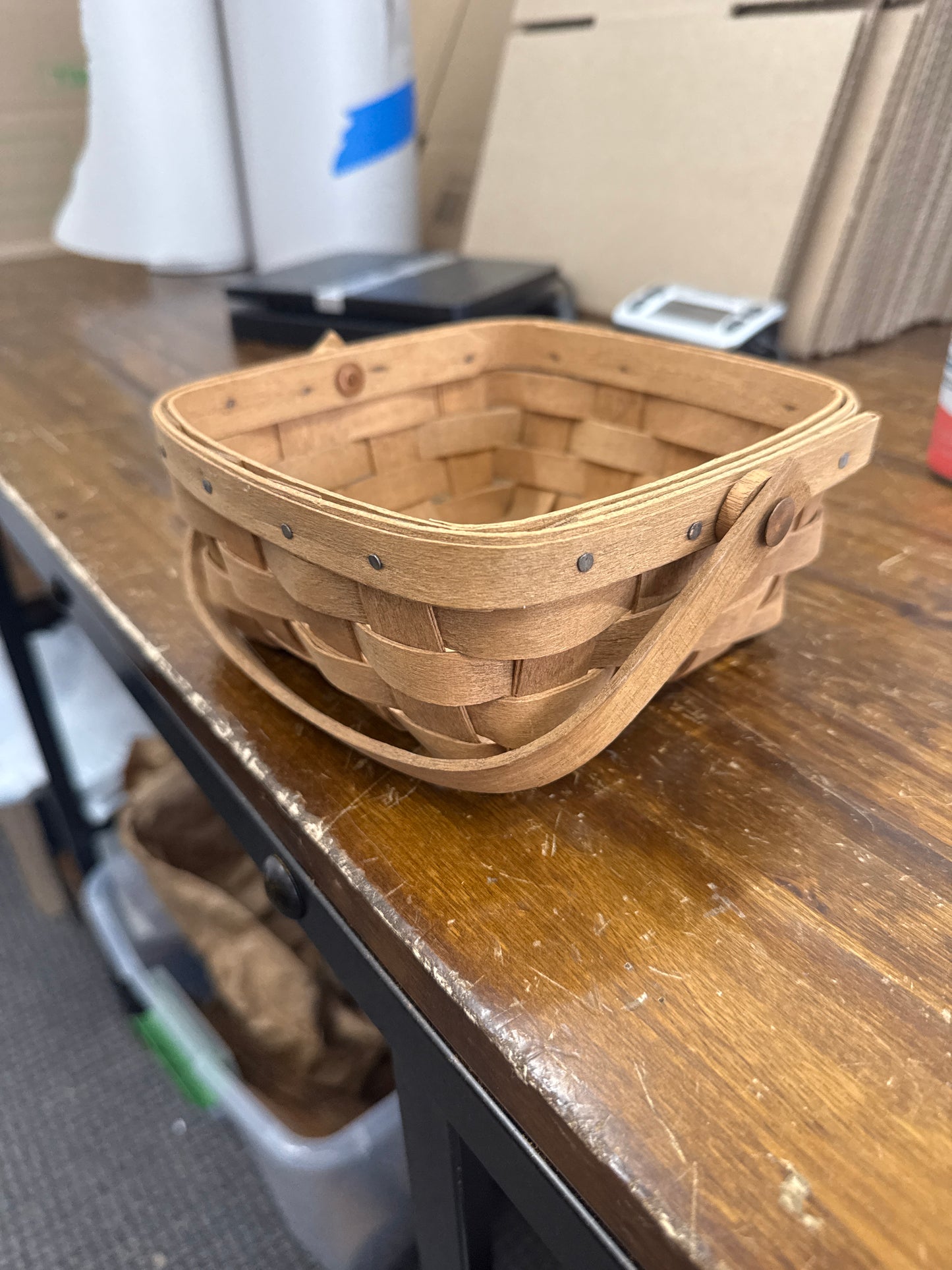 Longaberger 1986 small berry basket