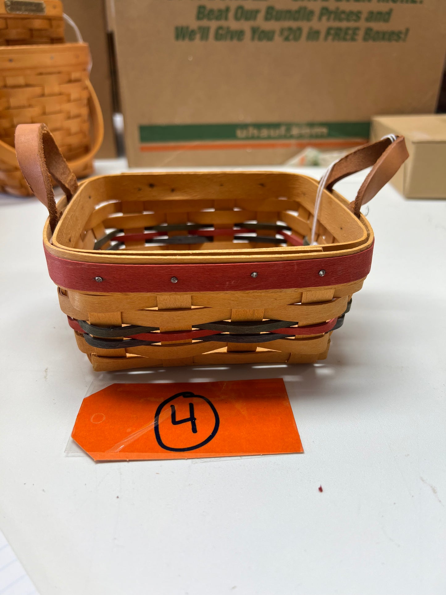 Longaberger awards basket berry size