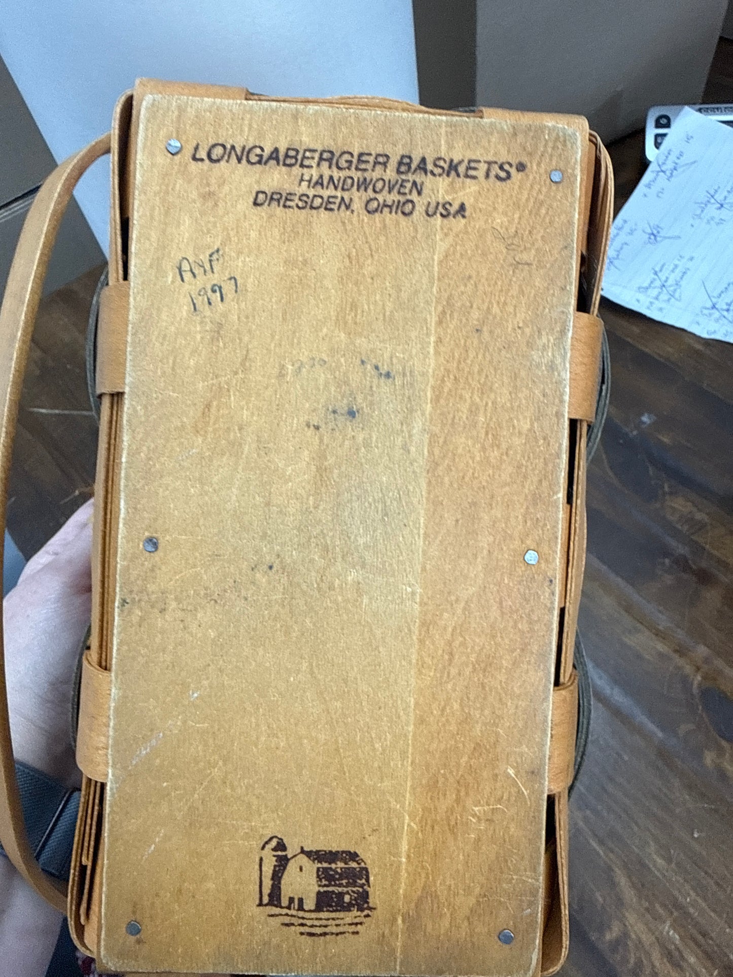 Longaberger heartland medium purse