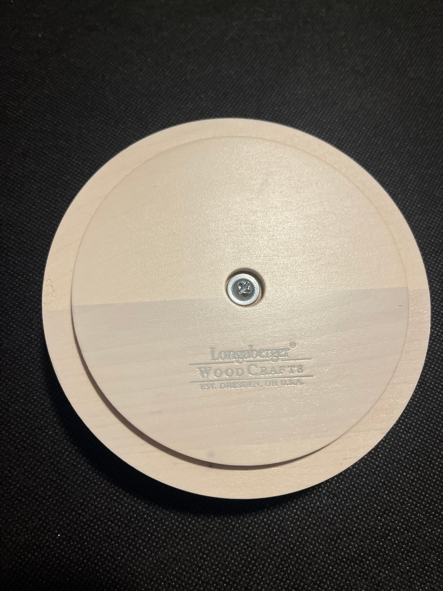 Longaberger Horizon of Hope whitewashed lid