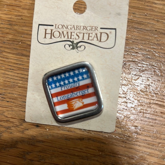 Homestead proudly longaberger pin