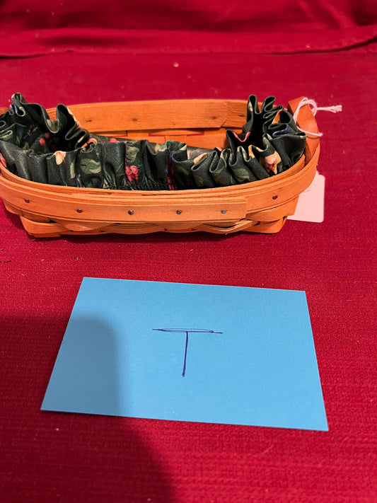 Longaberger Lavender Basket with Liner