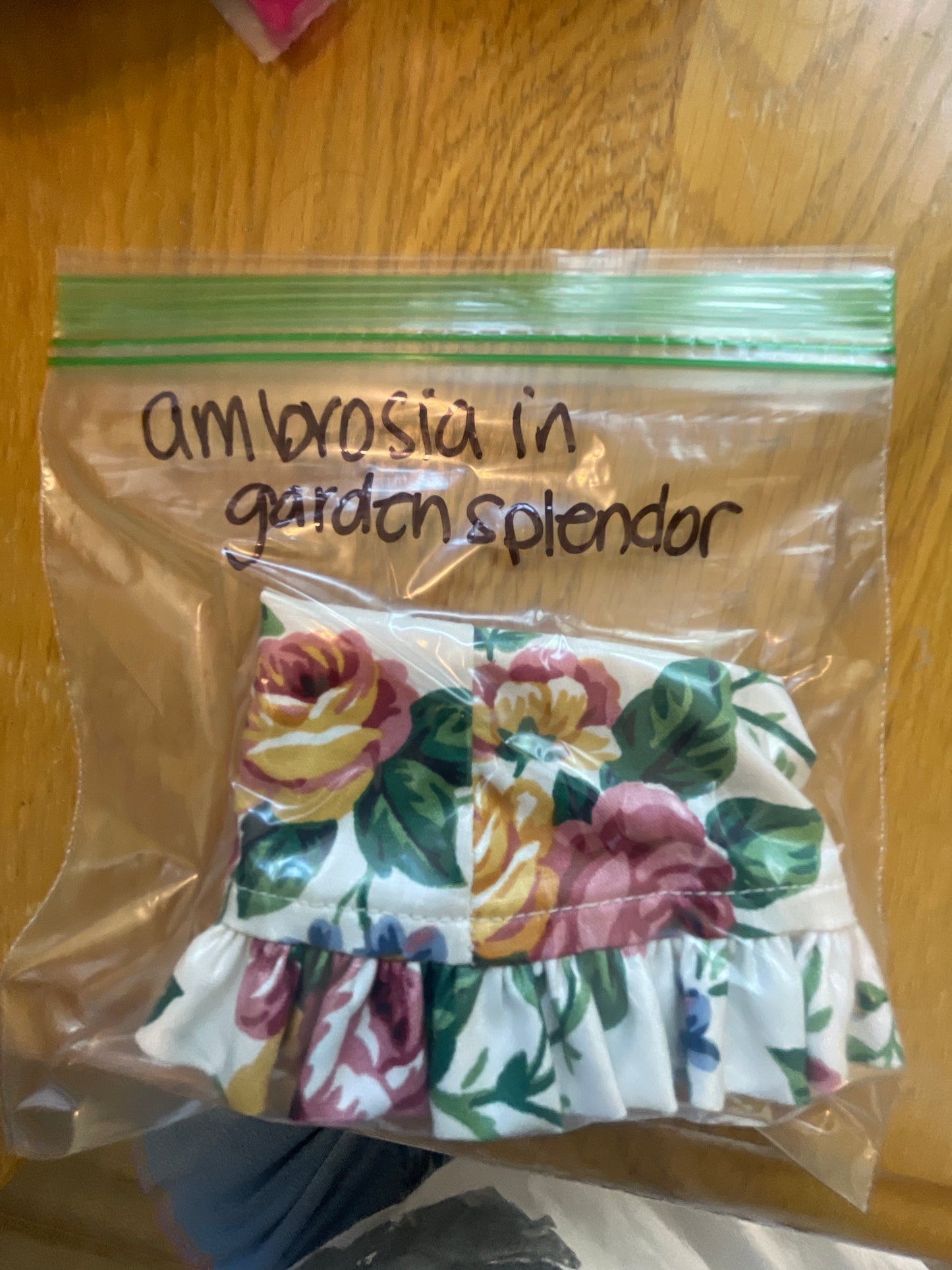 Longaberger Ambrosia Liner in Garden Splendor