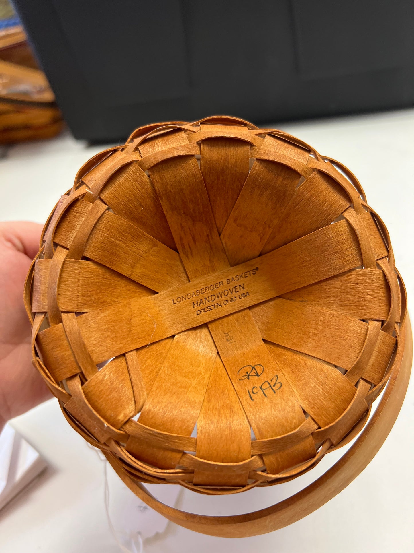 Longaberger small fruit basket