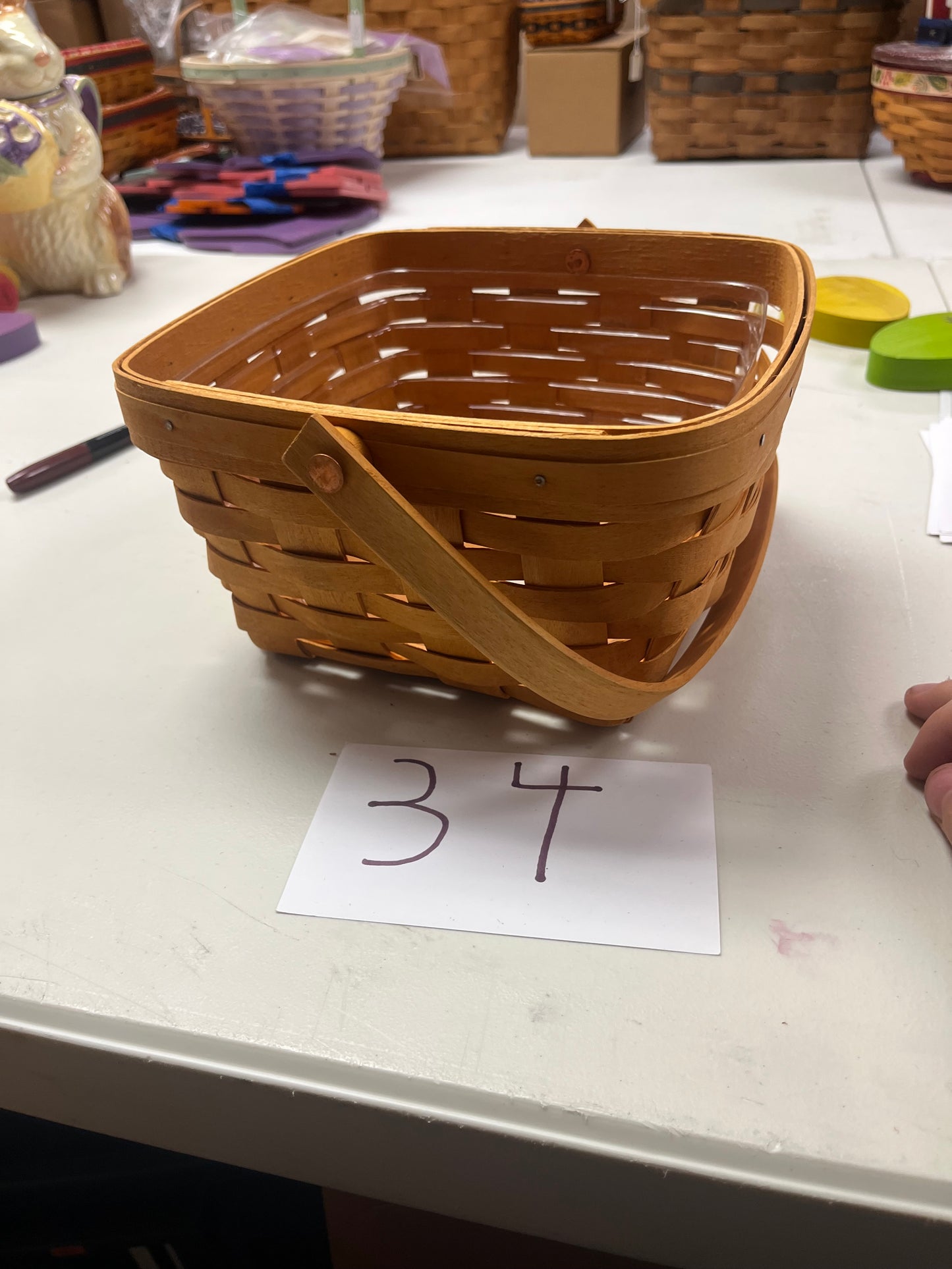 Longaberger large berry basket