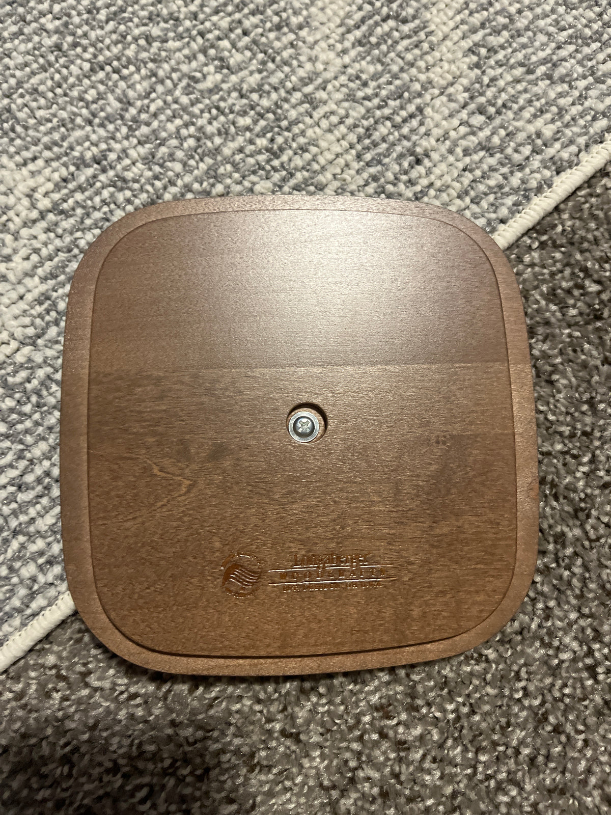 Longaberger 6” lid w/ leaf knob